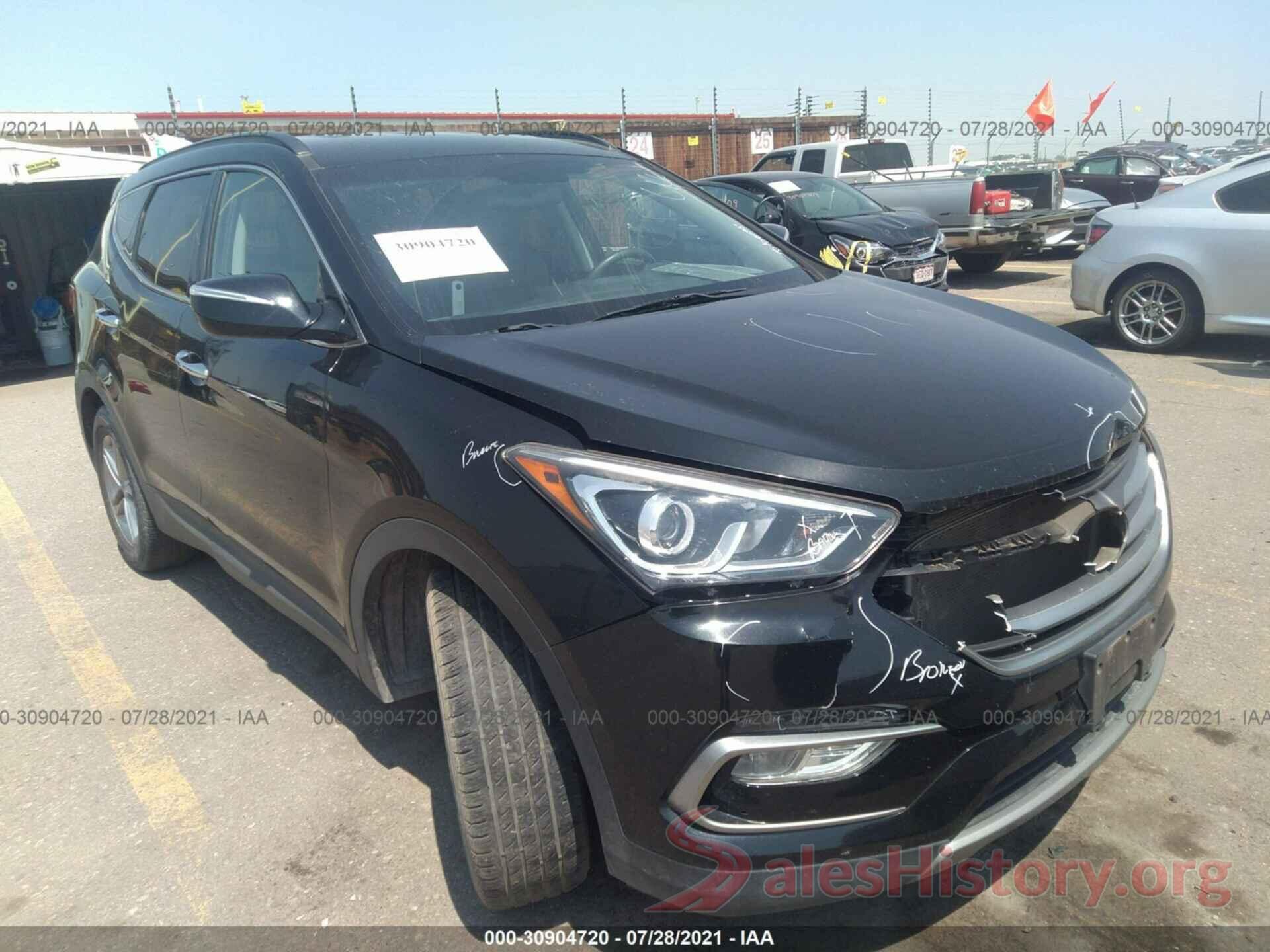 5NMZU3LB6JH052891 2018 HYUNDAI SANTA FE SPORT