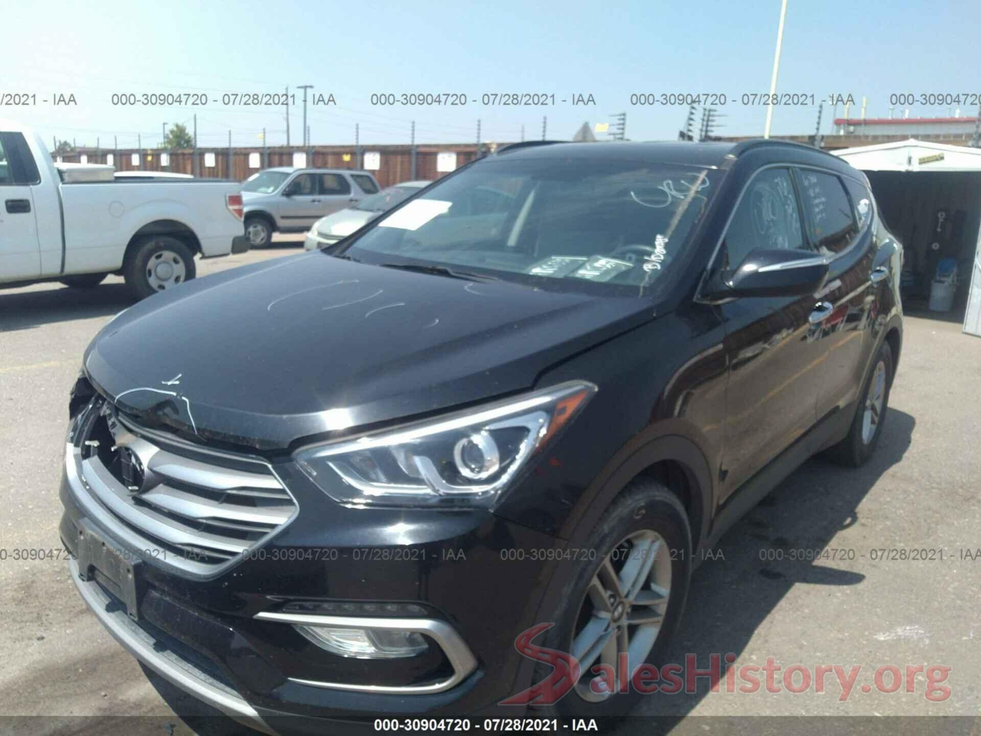 5NMZU3LB6JH052891 2018 HYUNDAI SANTA FE SPORT