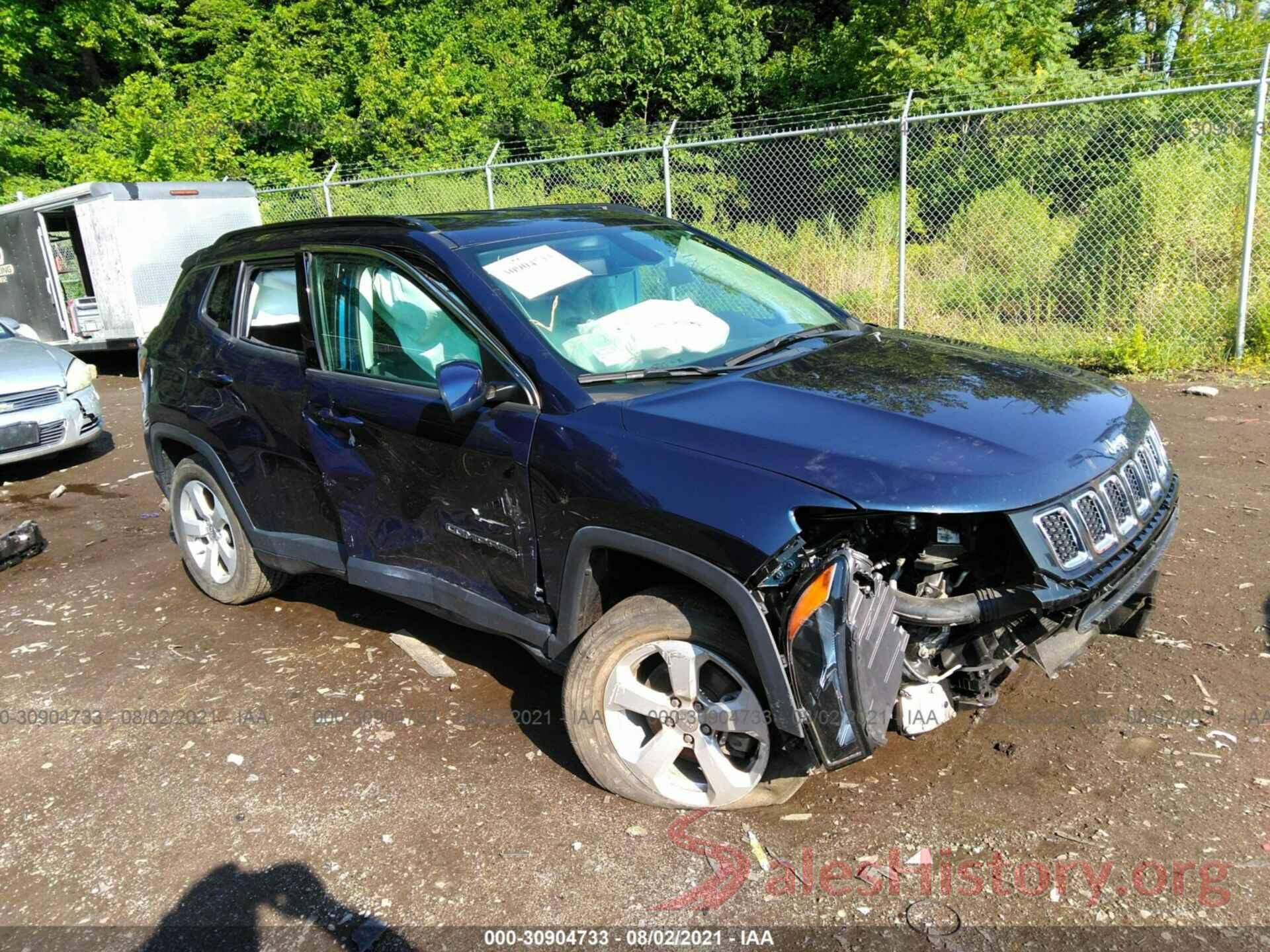 3C4NJDBB1KT597402 2019 JEEP COMPASS