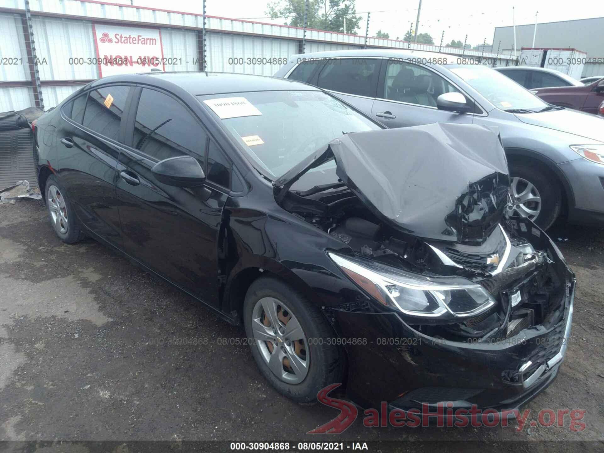 1G1BC5SM5G7245870 2016 CHEVROLET CRUZE