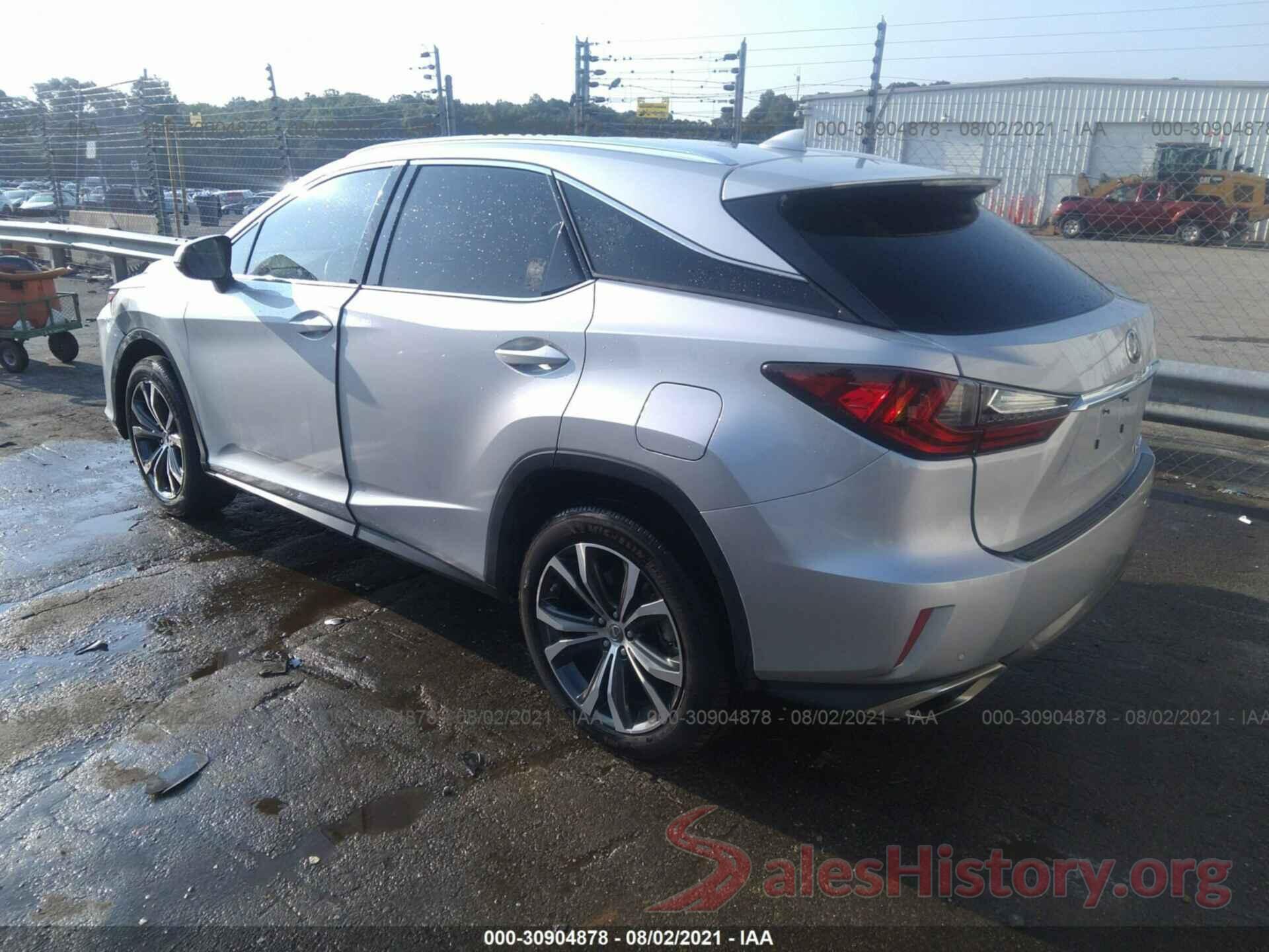 2T2ZZMCA4HC073877 2017 LEXUS RX