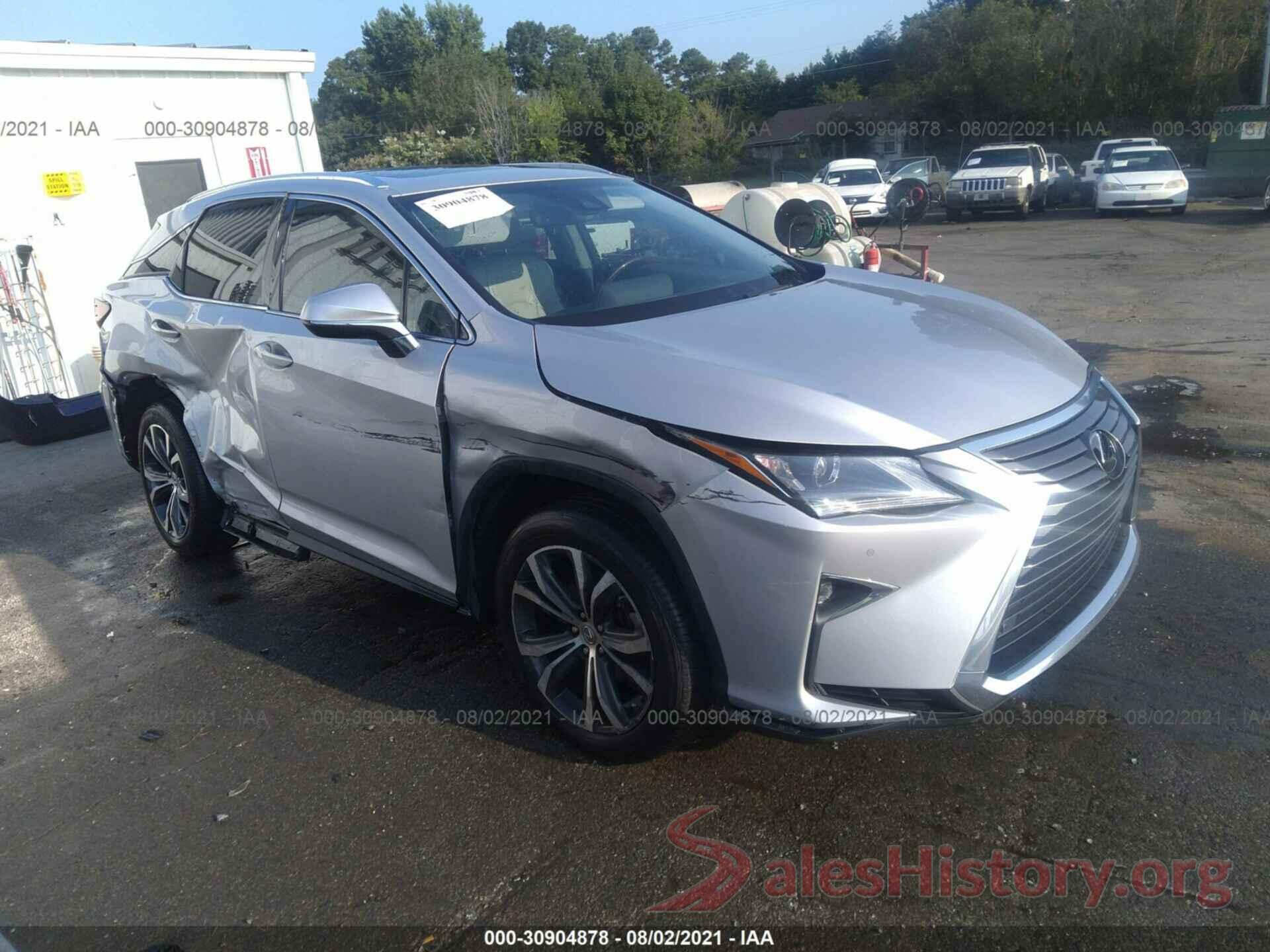 2T2ZZMCA4HC073877 2017 LEXUS RX