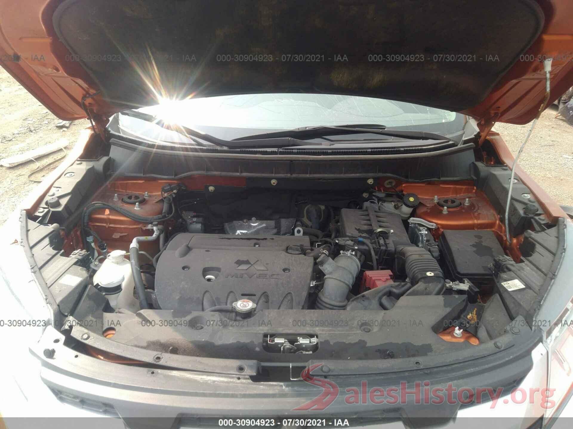 JA4AP3AU3LU003727 2020 MITSUBISHI OUTLANDER SPORT