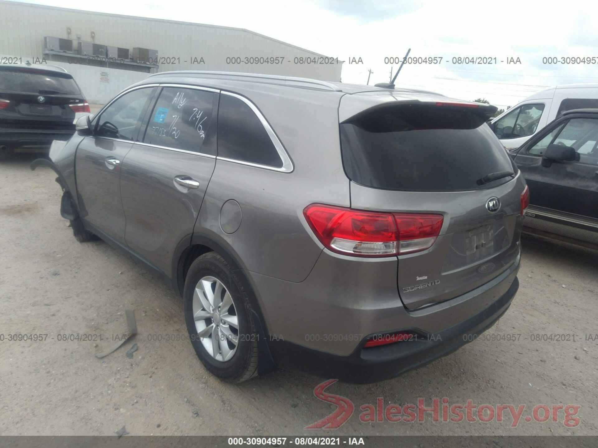 5XYPG4A52GG154340 2016 KIA SORENTO