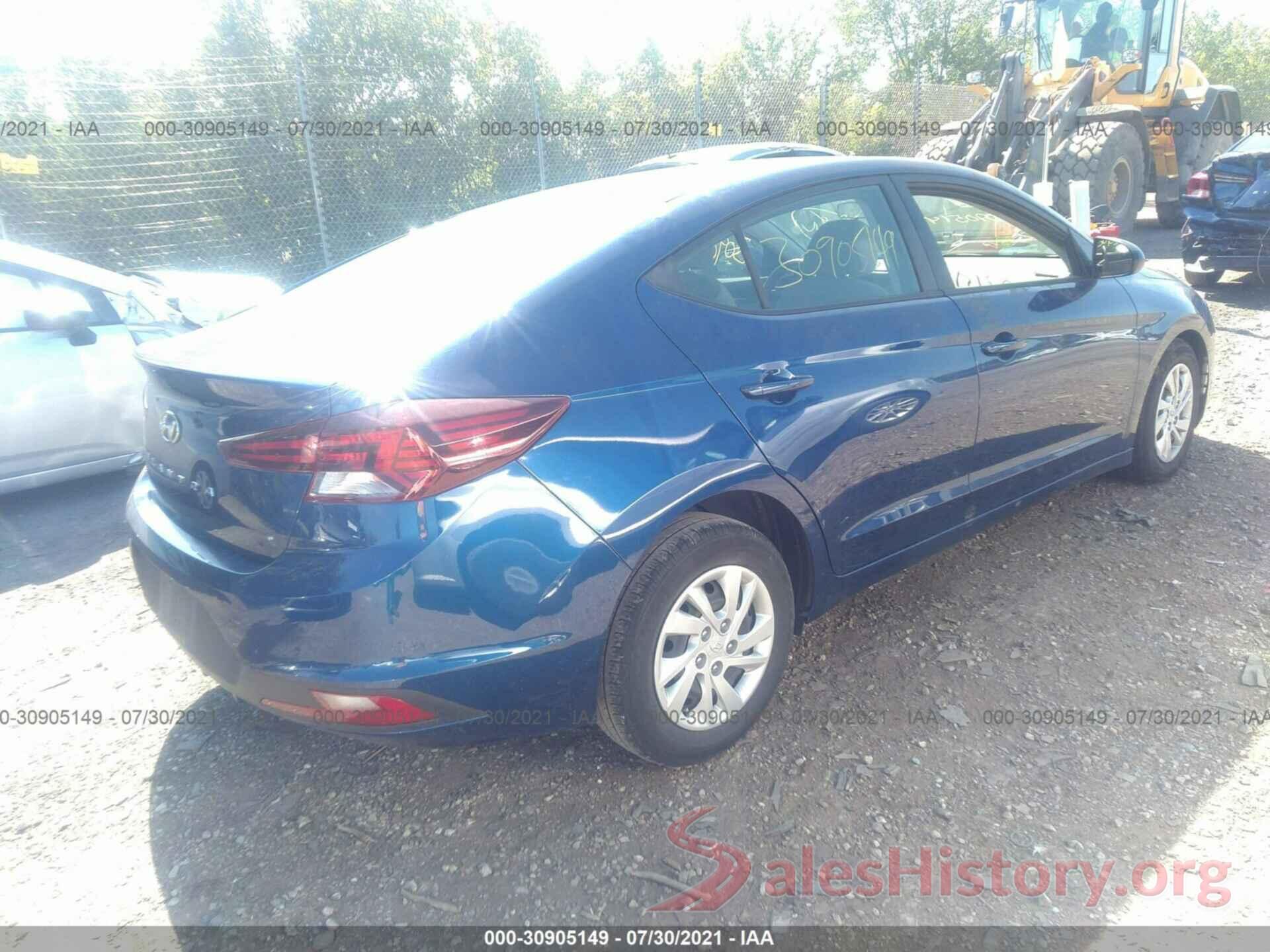 5NPD74LF6KH442436 2019 HYUNDAI ELANTRA