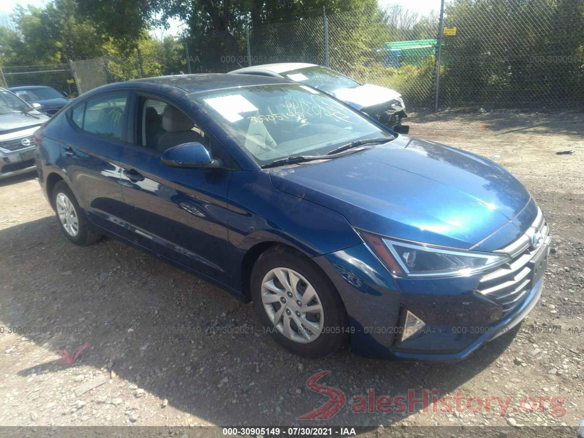 5NPD74LF6KH442436 2019 HYUNDAI ELANTRA