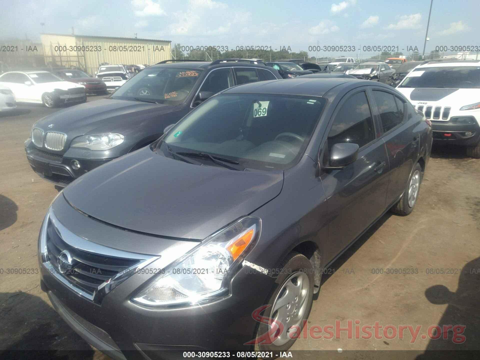 3N1CN7AP0GL917913 2016 NISSAN VERSA