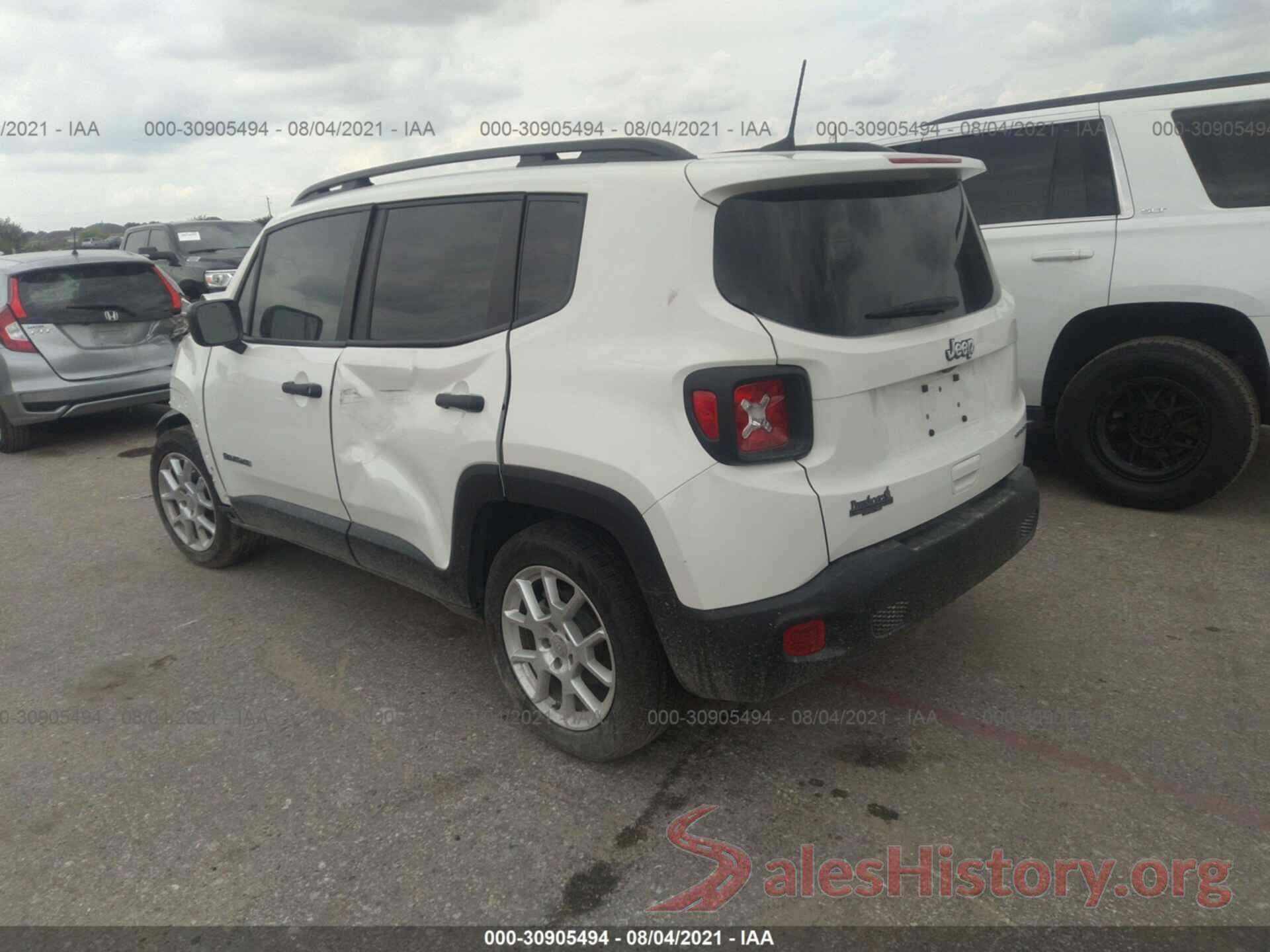 ZACNJCAB2MPM16634 2021 JEEP RENEGADE