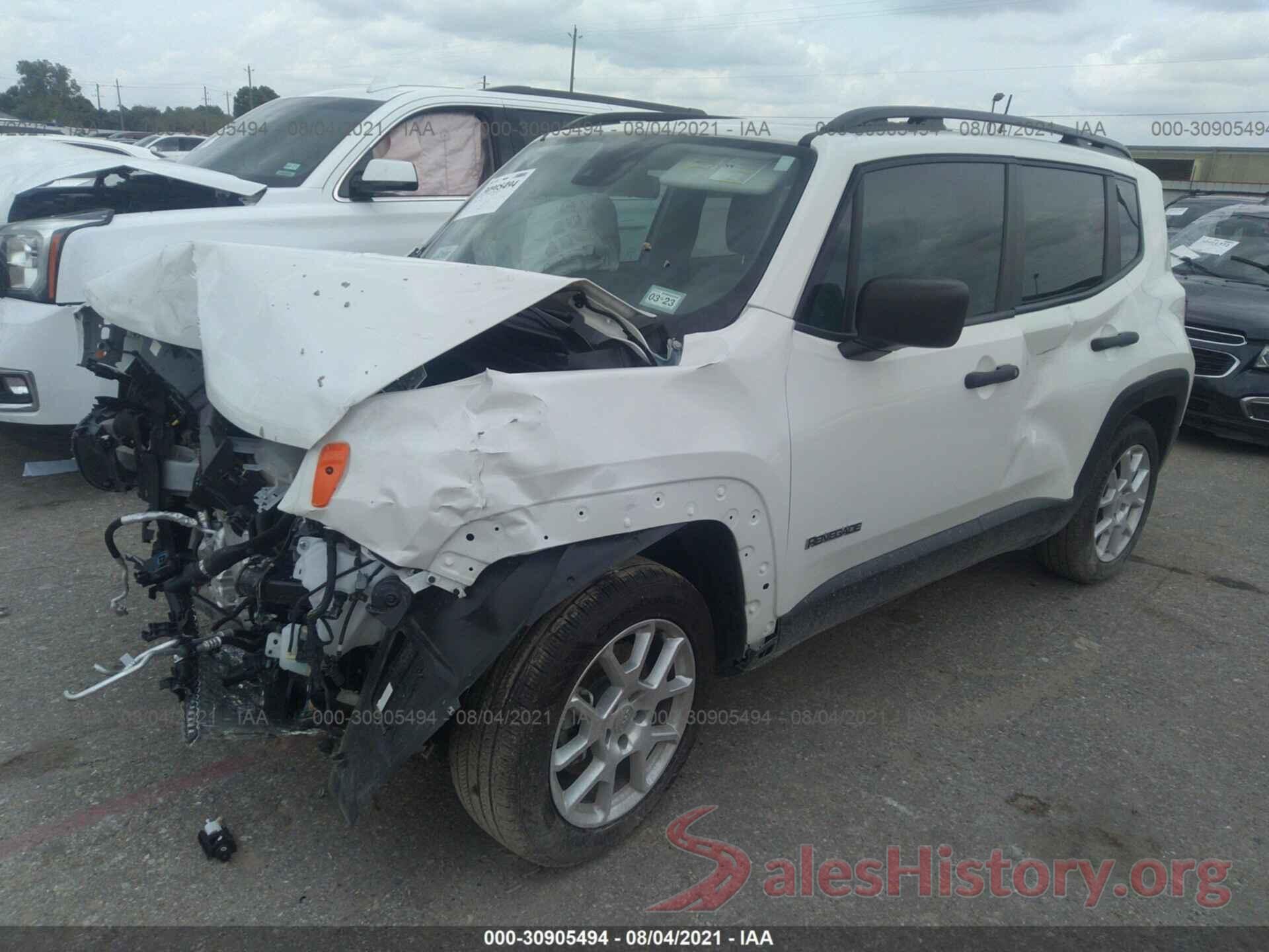 ZACNJCAB2MPM16634 2021 JEEP RENEGADE