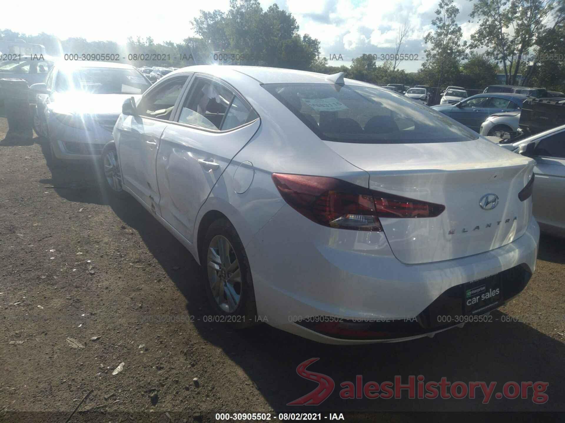 5NPD84LF4LH544610 2020 HYUNDAI ELANTRA