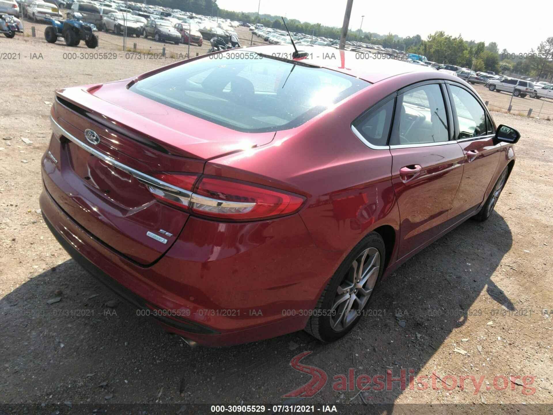 3FA6P0HD3HR403596 2017 FORD FUSION