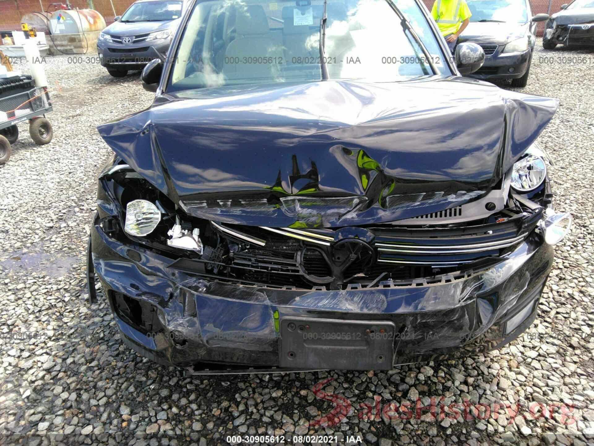 WVGBV7AX7GW564682 2016 VOLKSWAGEN TIGUAN