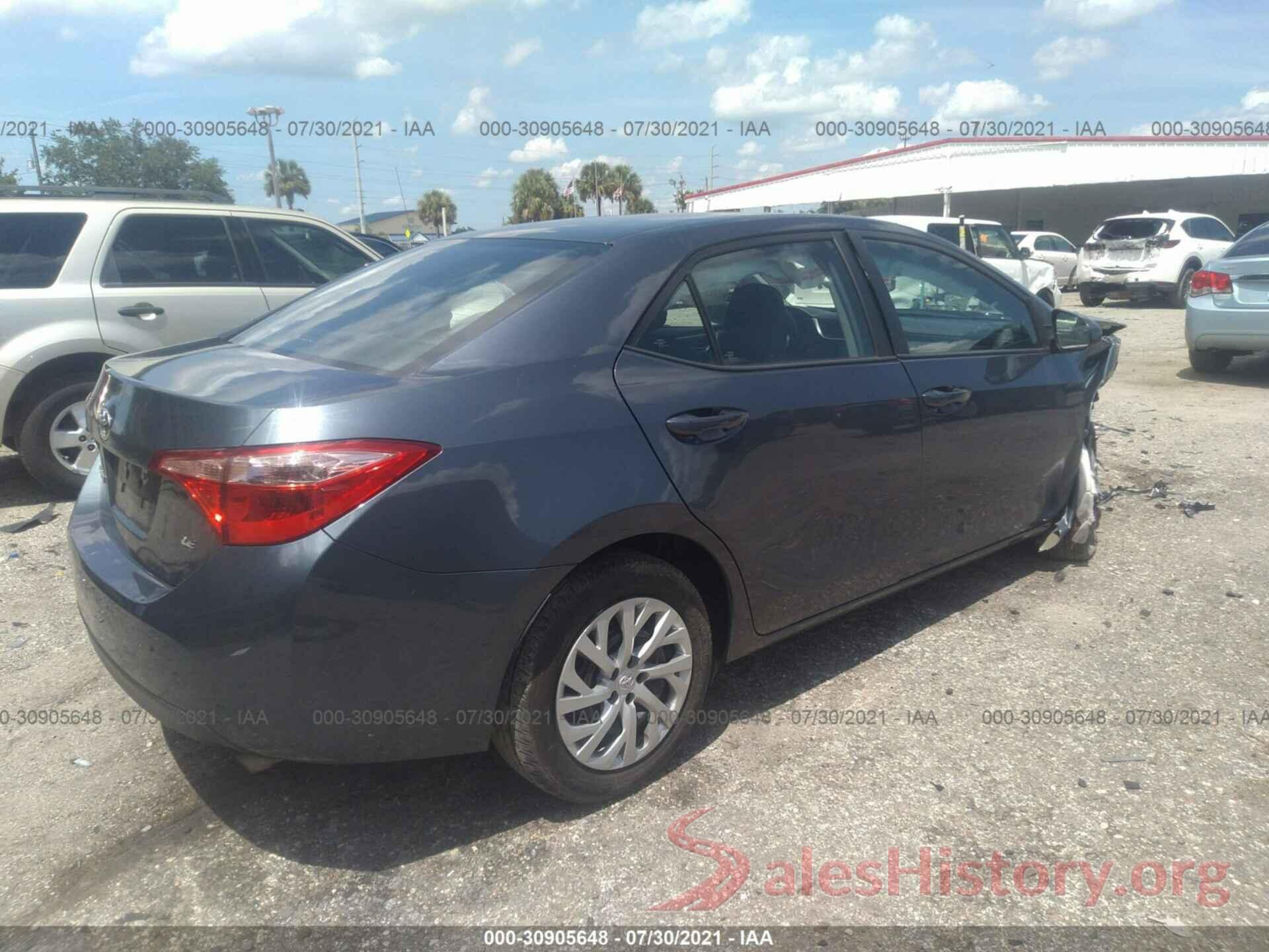 5YFBURHEXJP836875 2018 TOYOTA COROLLA