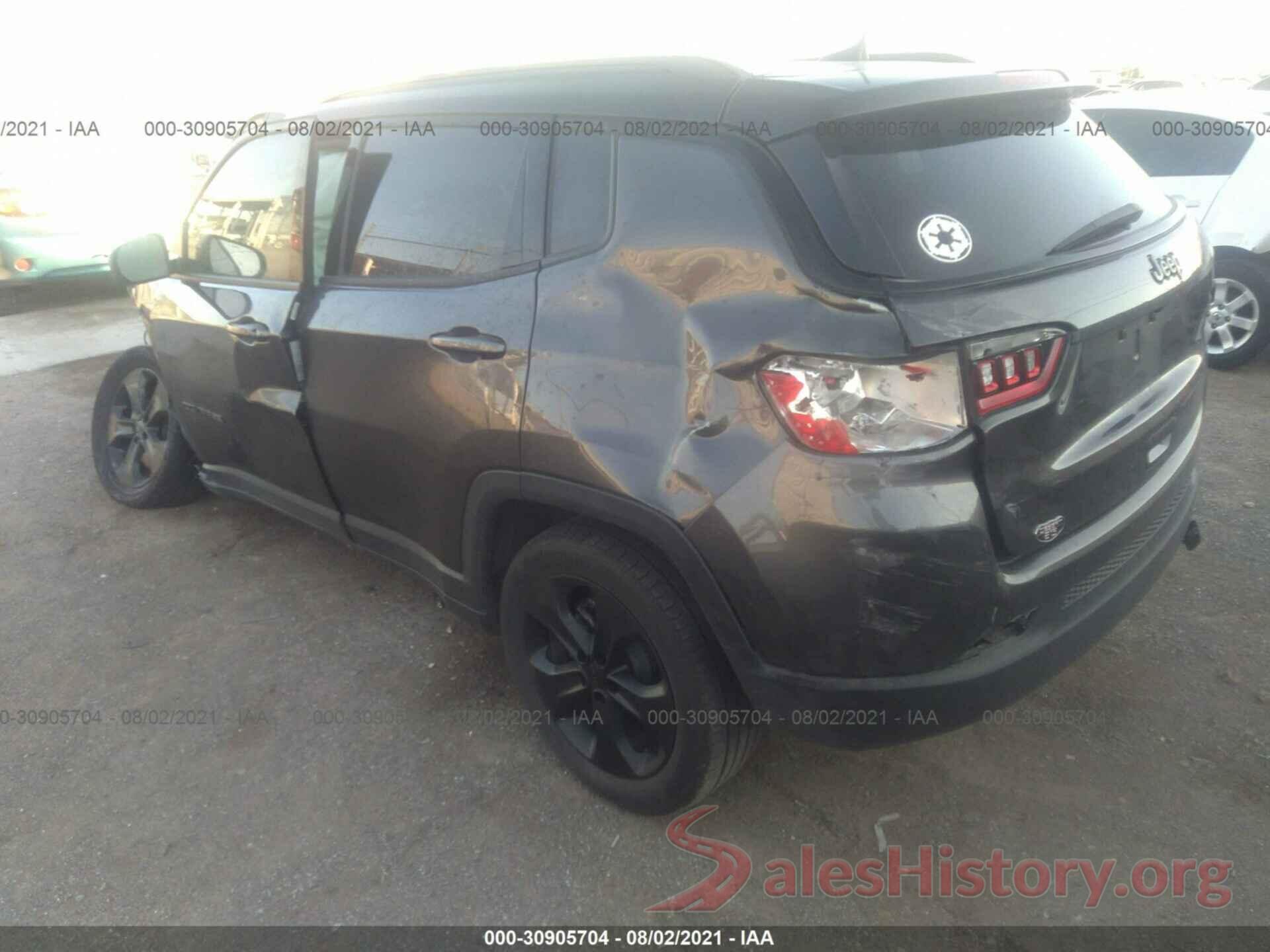 3C4NJCBB8KT833070 2019 JEEP COMPASS