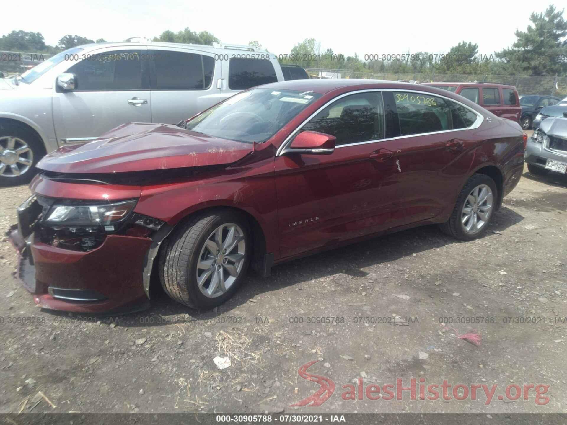 2G1105S38H9182162 2017 CHEVROLET IMPALA