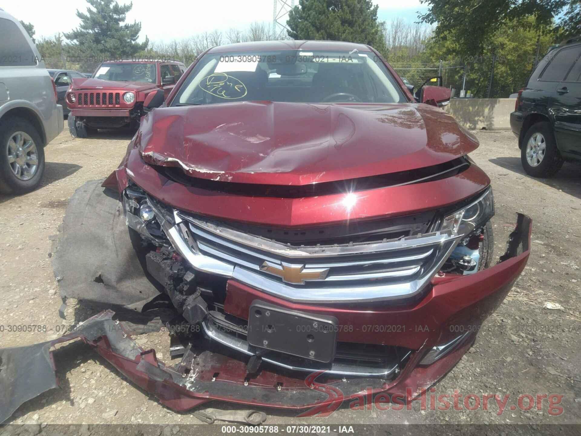 2G1105S38H9182162 2017 CHEVROLET IMPALA