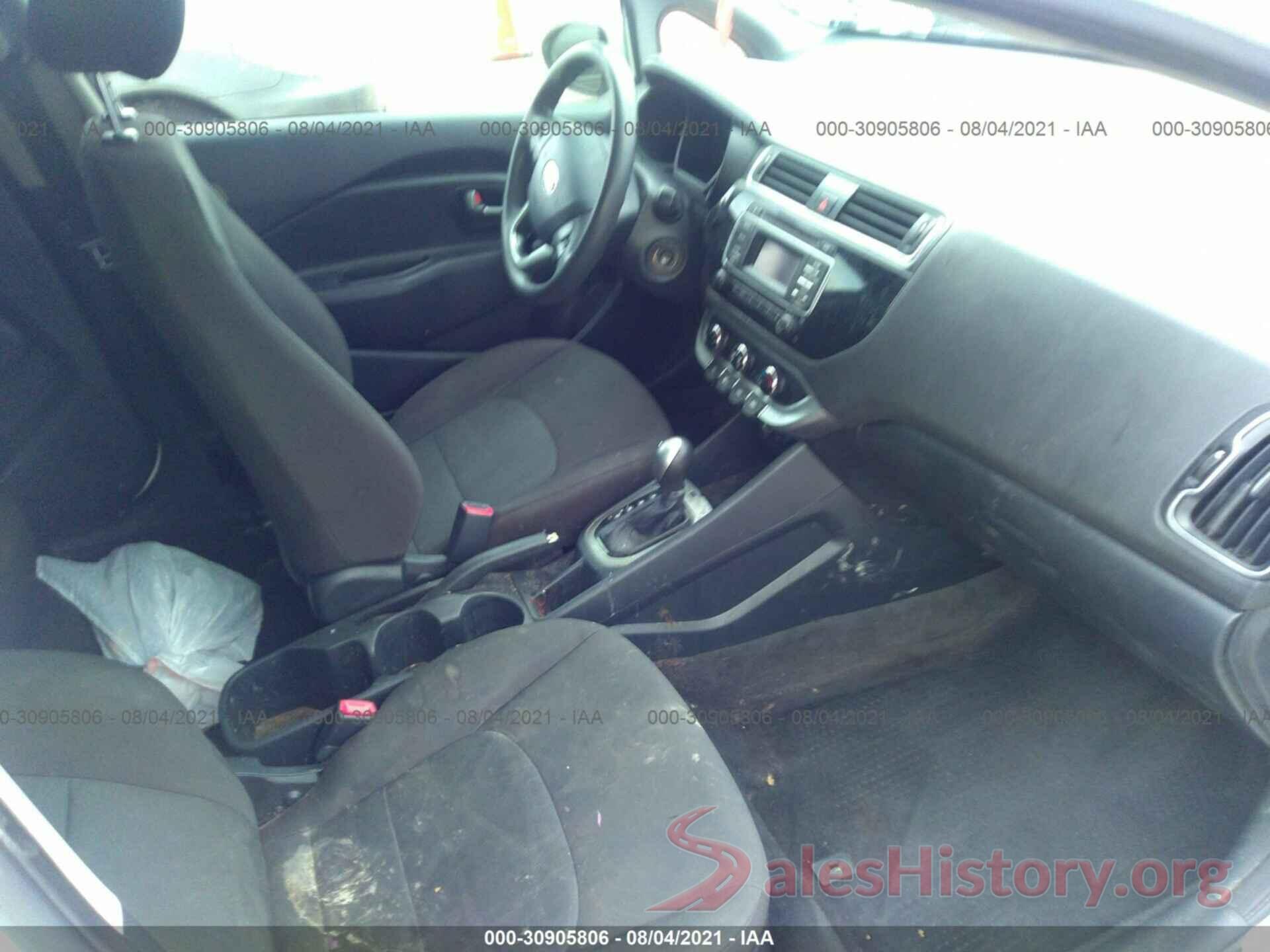 KNADM4A37G6639048 2016 KIA RIO