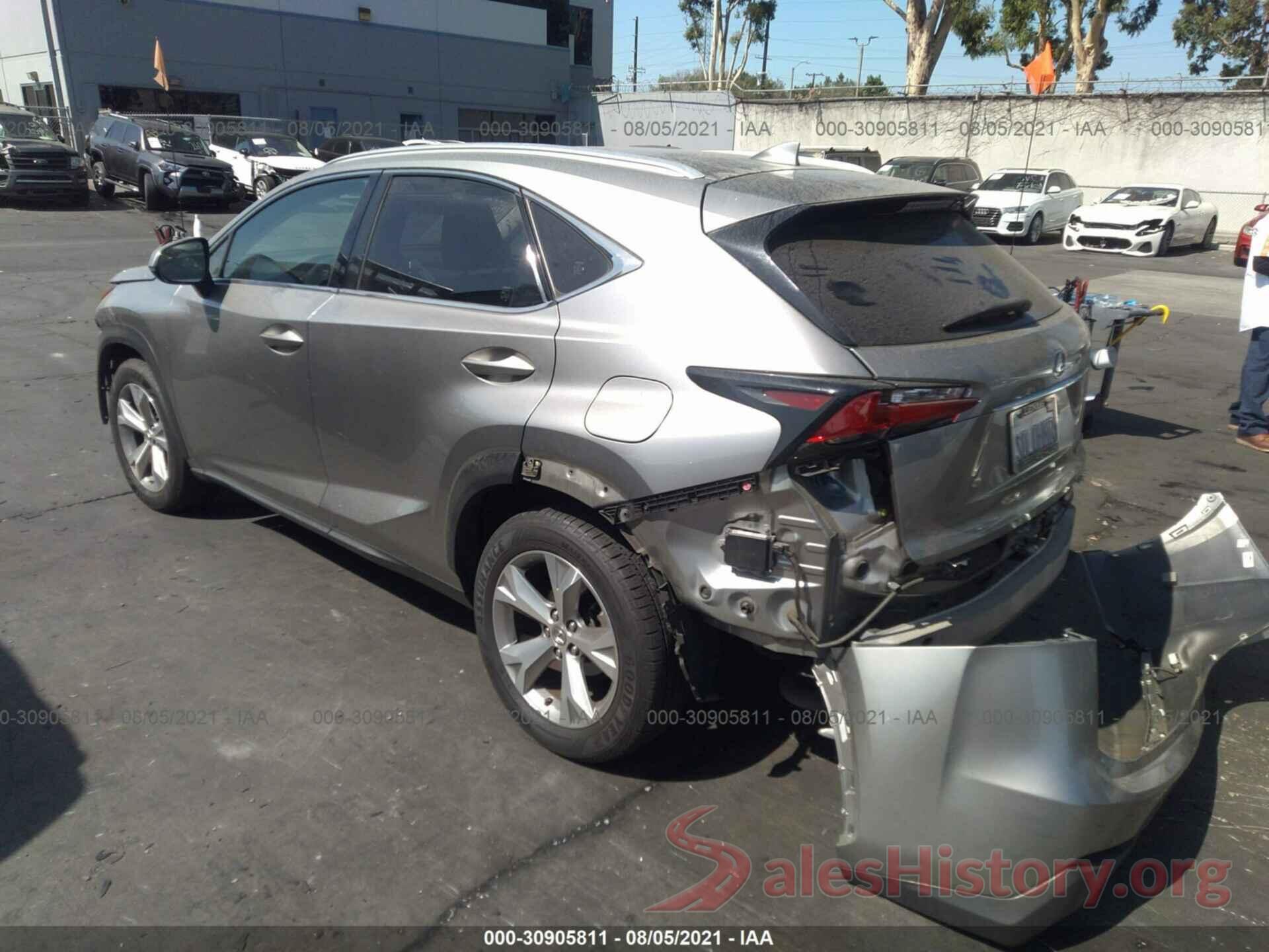 JTJYARBZ1H2054873 2017 LEXUS NX