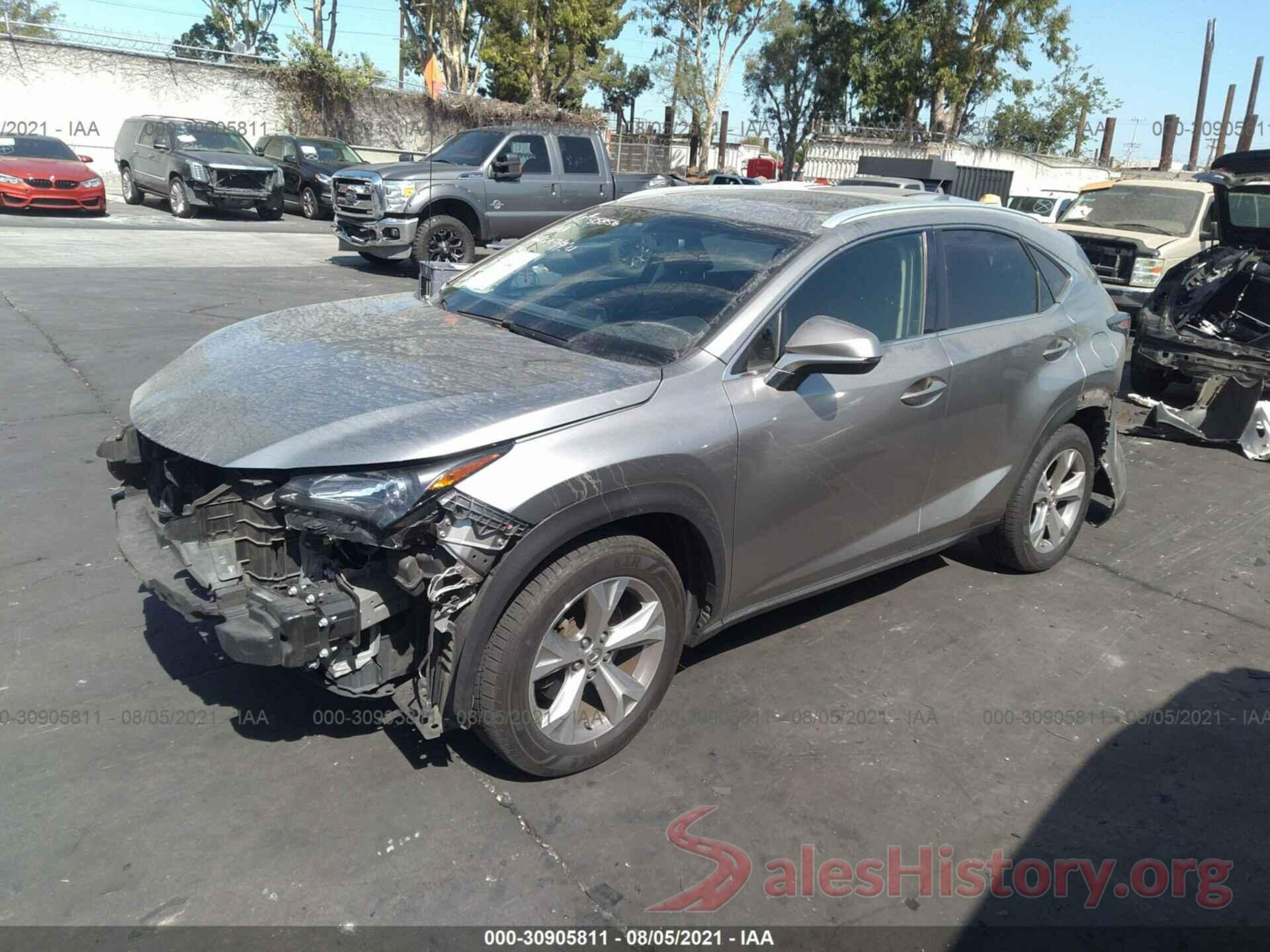 JTJYARBZ1H2054873 2017 LEXUS NX