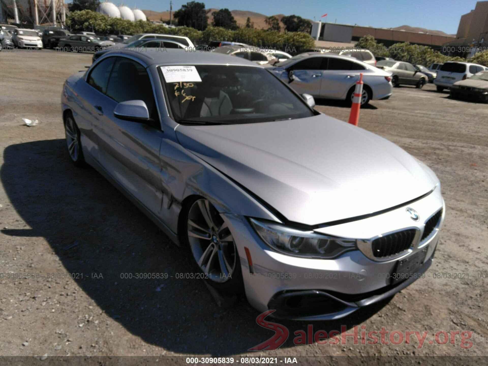 WBA4U7C53H5H19019 2017 BMW 4 SERIES