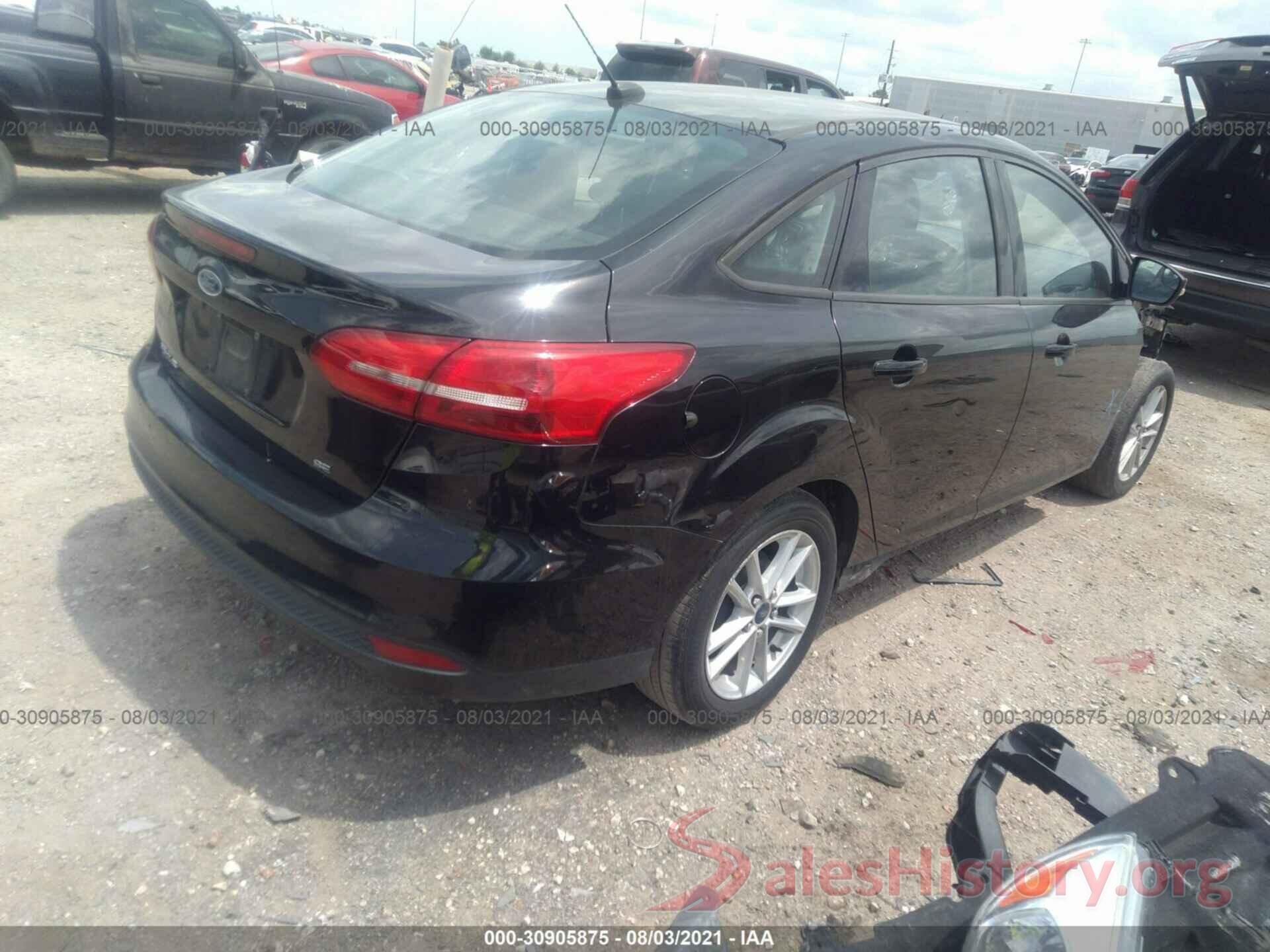 1FADP3F21HL324307 2017 FORD FOCUS