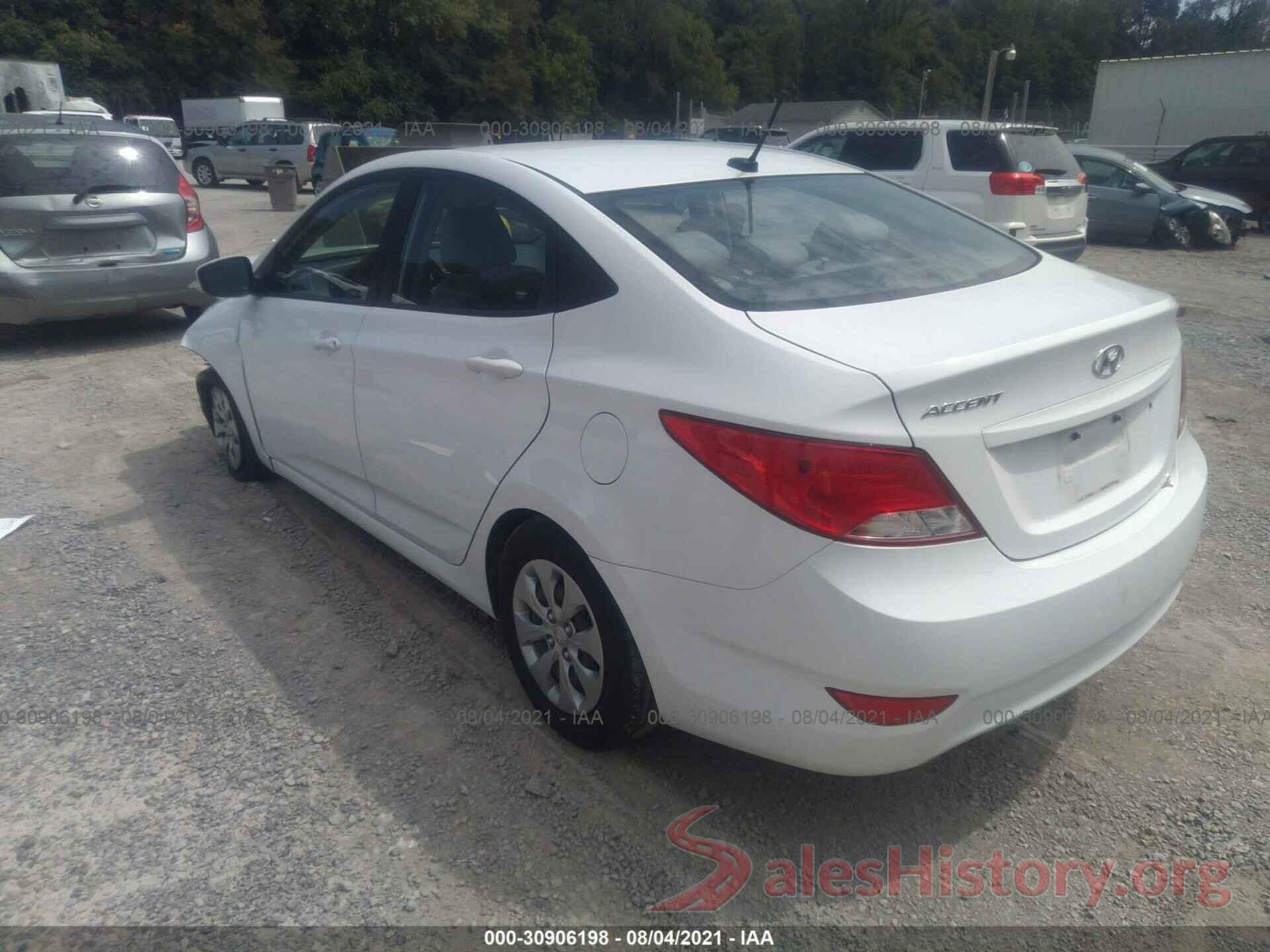 KMHCT4AEXHU201328 2017 HYUNDAI ACCENT