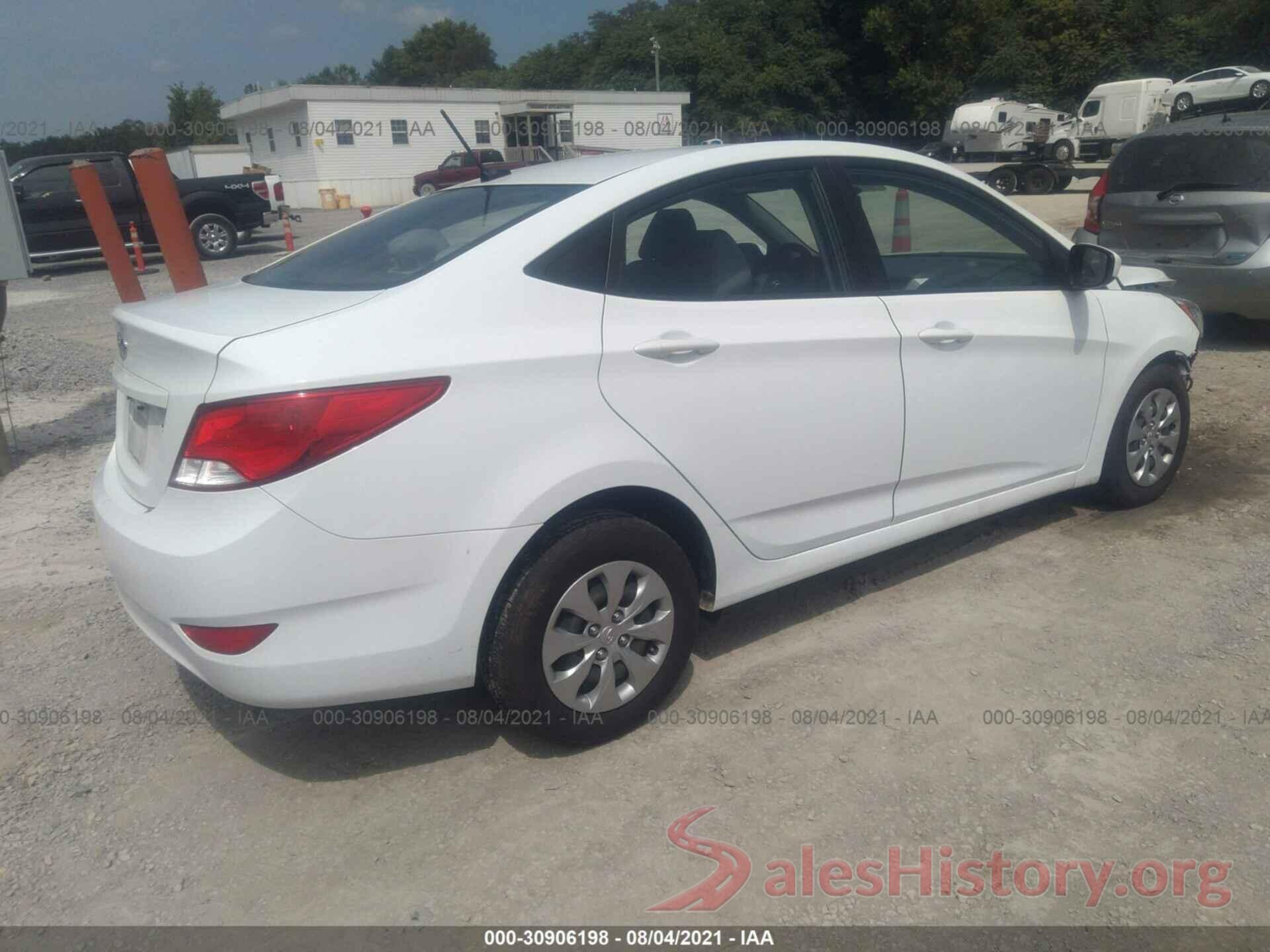 KMHCT4AEXHU201328 2017 HYUNDAI ACCENT