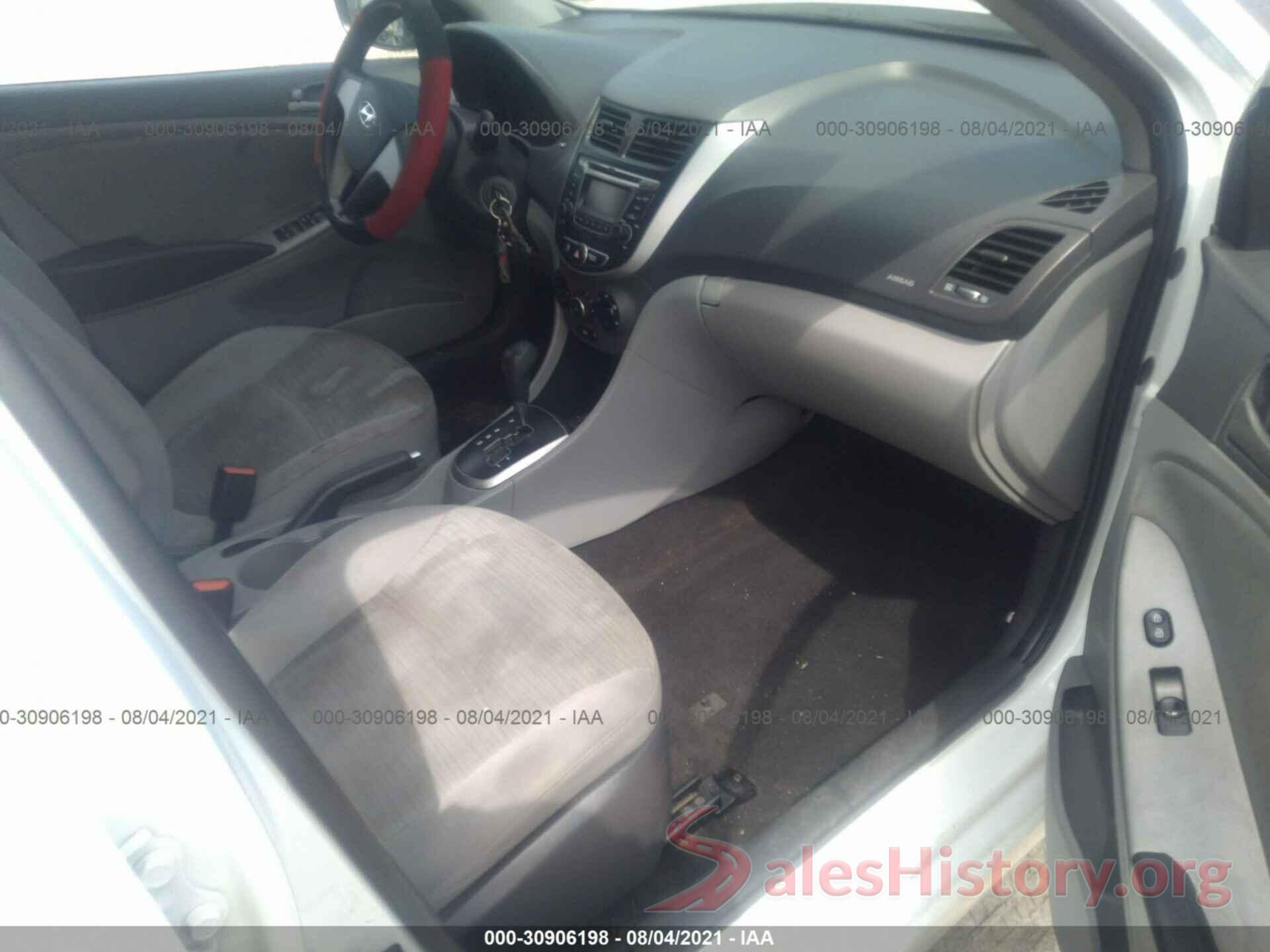 KMHCT4AEXHU201328 2017 HYUNDAI ACCENT