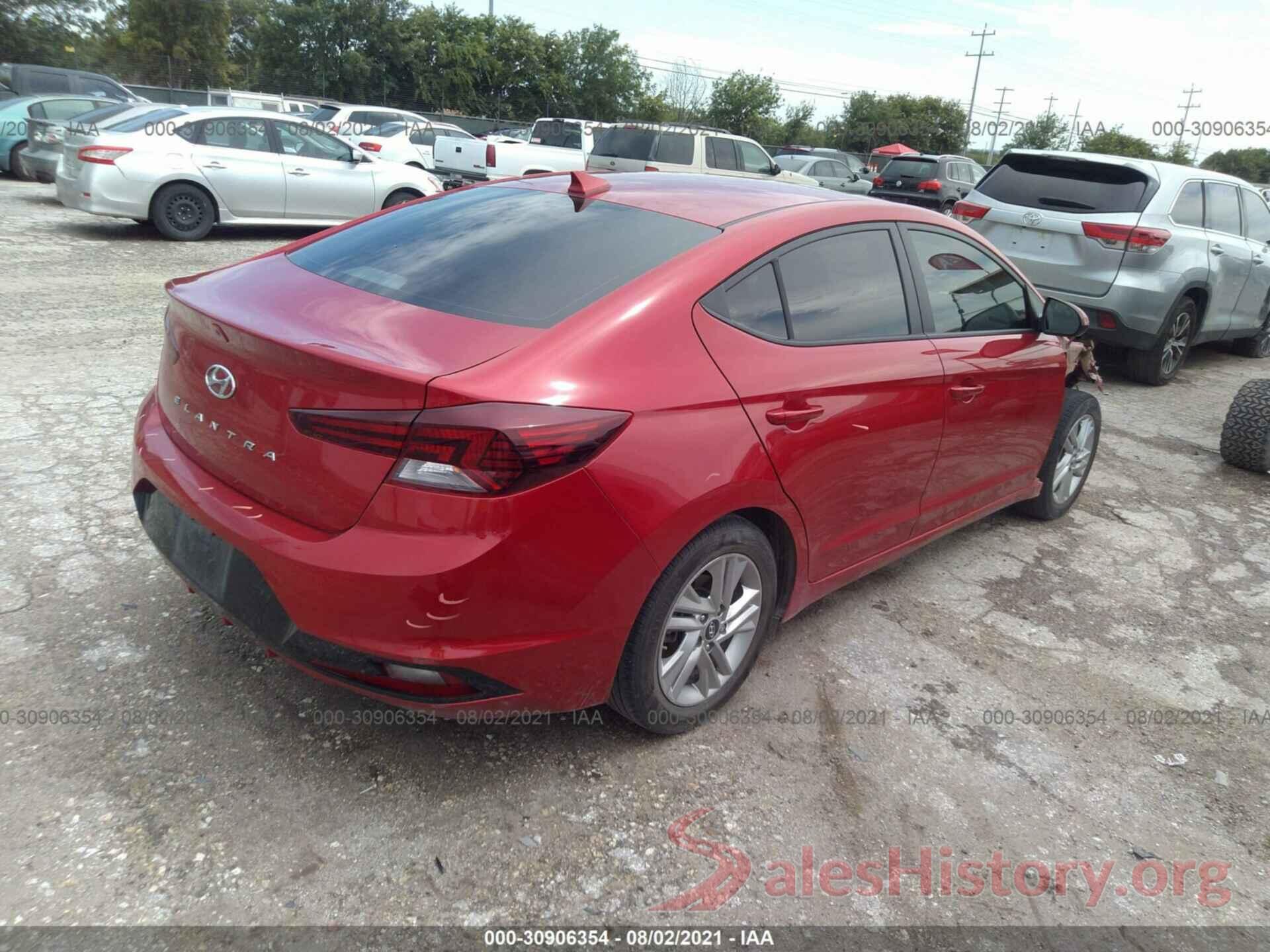 5NPD84LF3LH593085 2020 HYUNDAI ELANTRA