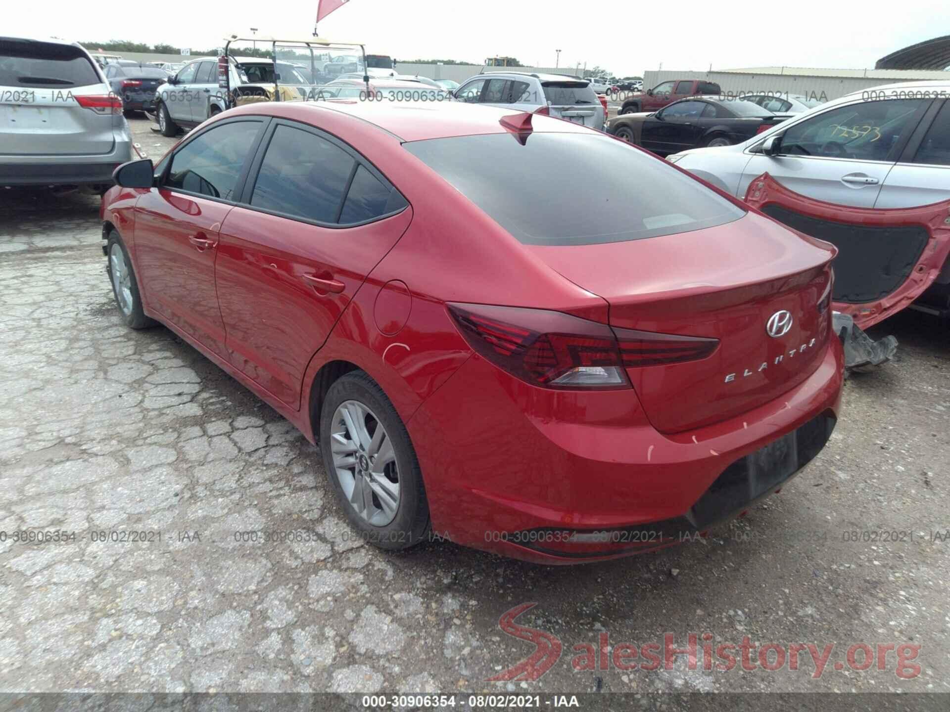 5NPD84LF3LH593085 2020 HYUNDAI ELANTRA