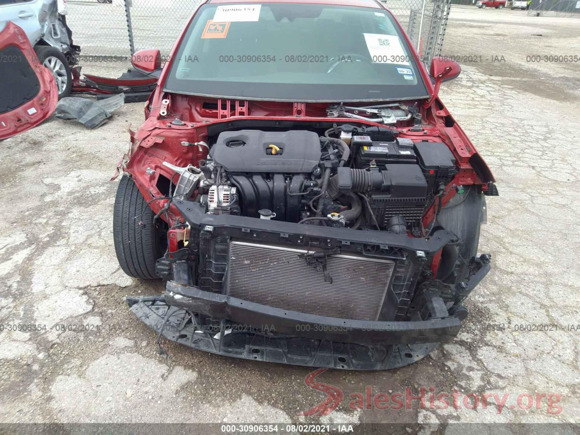 5NPD84LF3LH593085 2020 HYUNDAI ELANTRA