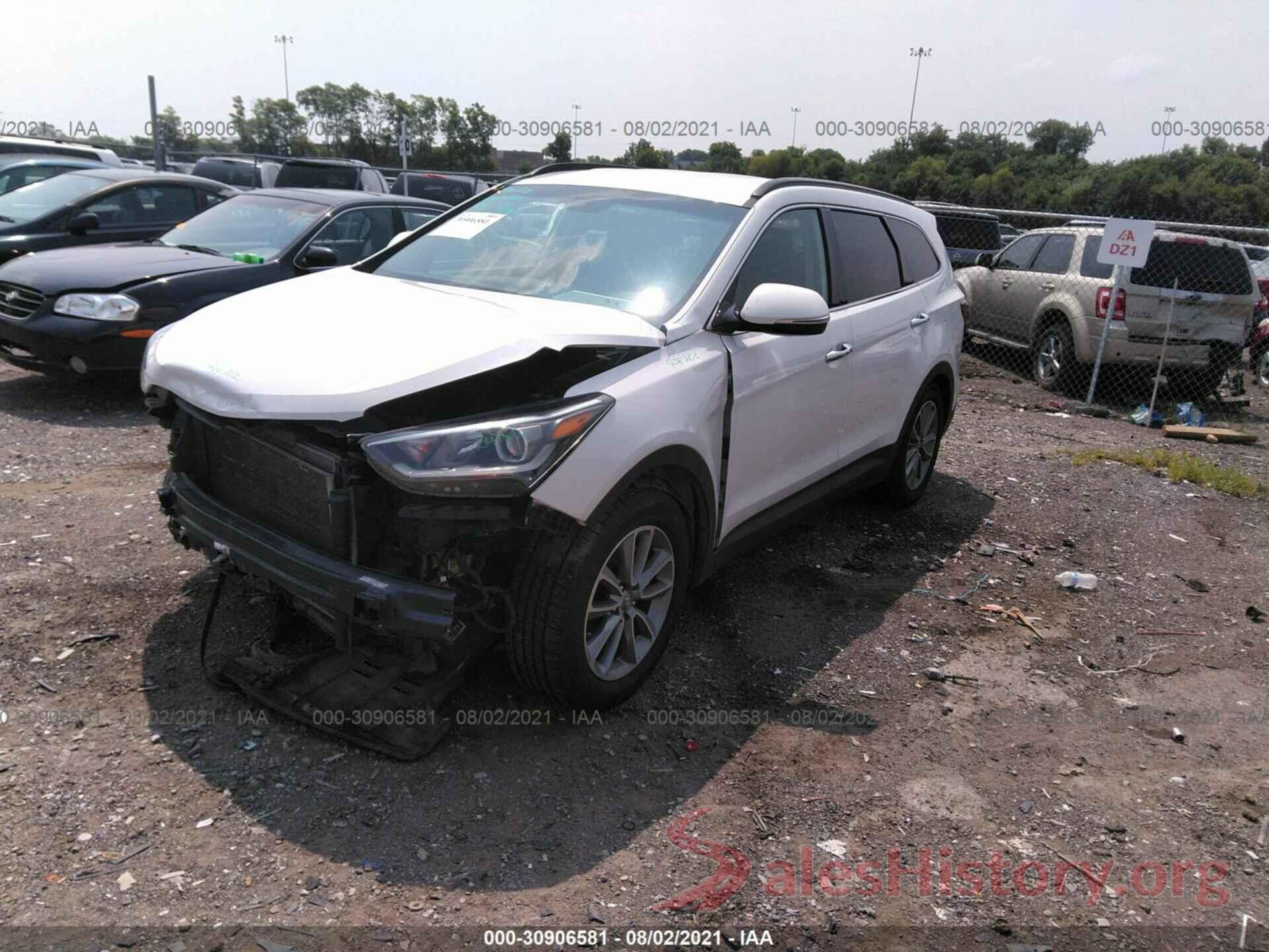 KM8SN4HF5HU237111 2017 HYUNDAI SANTA FE