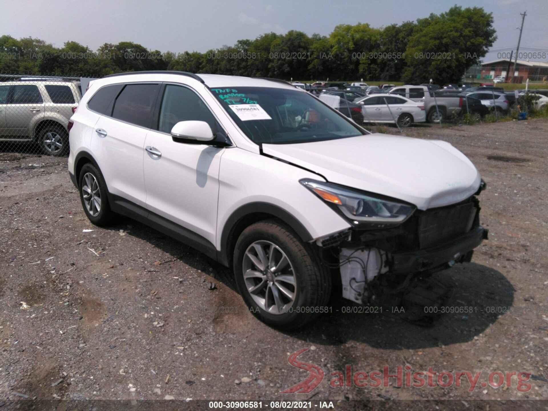 KM8SN4HF5HU237111 2017 HYUNDAI SANTA FE