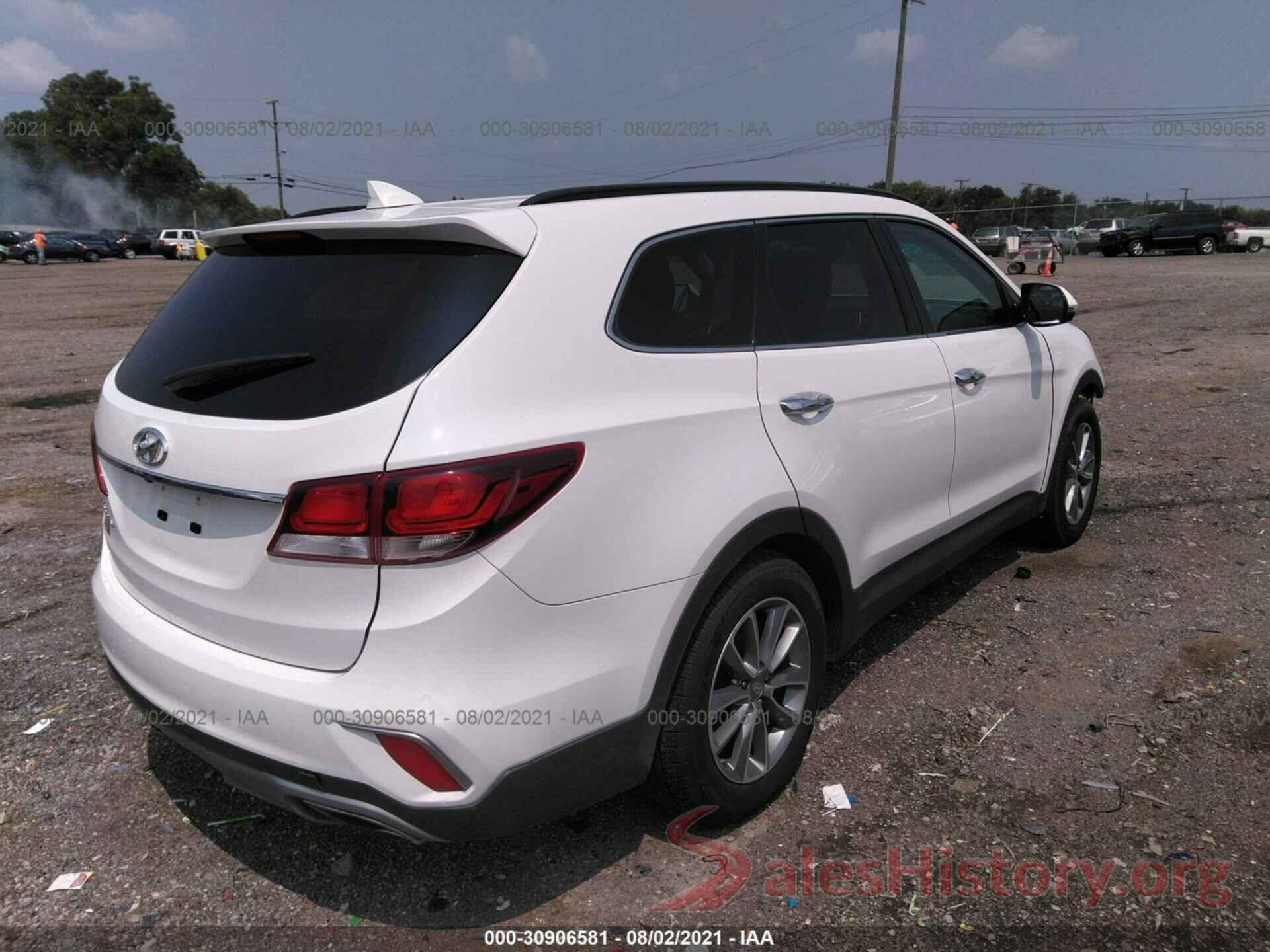 KM8SN4HF5HU237111 2017 HYUNDAI SANTA FE