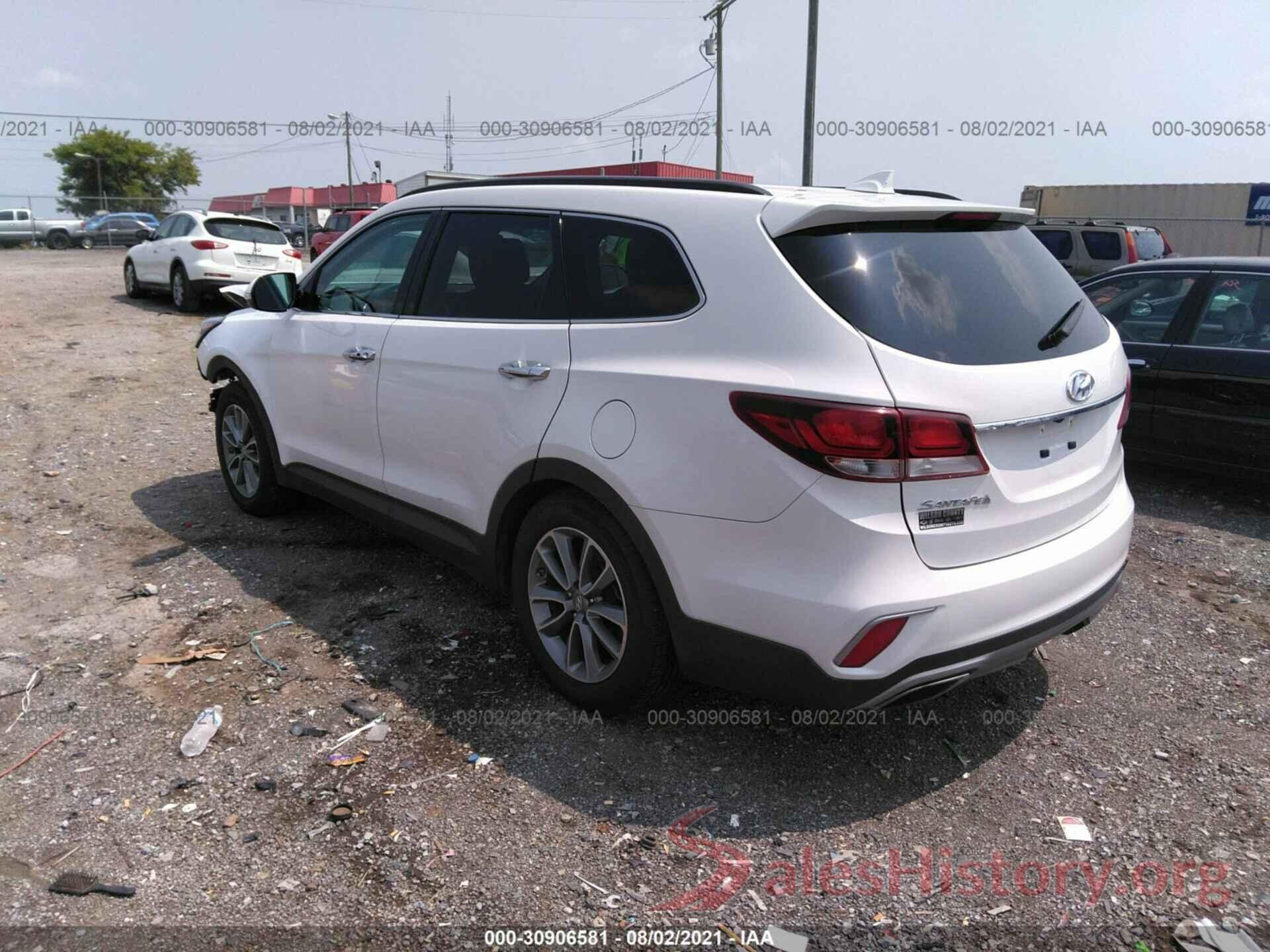 KM8SN4HF5HU237111 2017 HYUNDAI SANTA FE