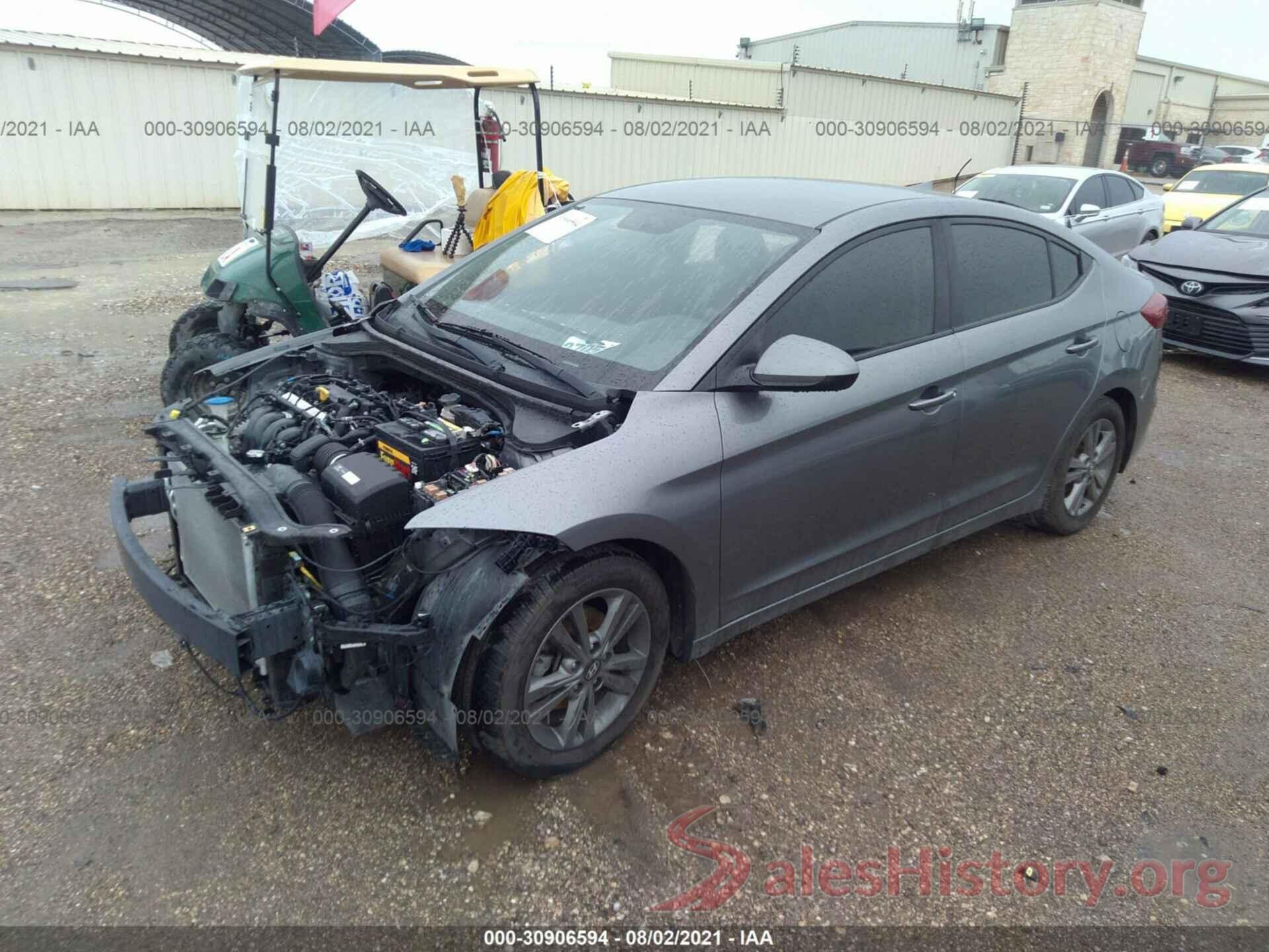 5NPD84LF6JH241101 2018 HYUNDAI ELANTRA