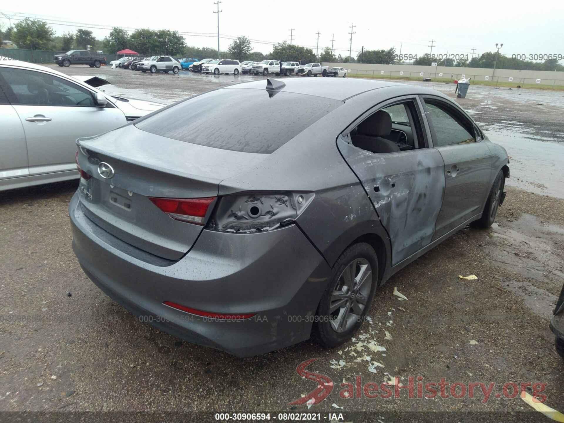 5NPD84LF6JH241101 2018 HYUNDAI ELANTRA