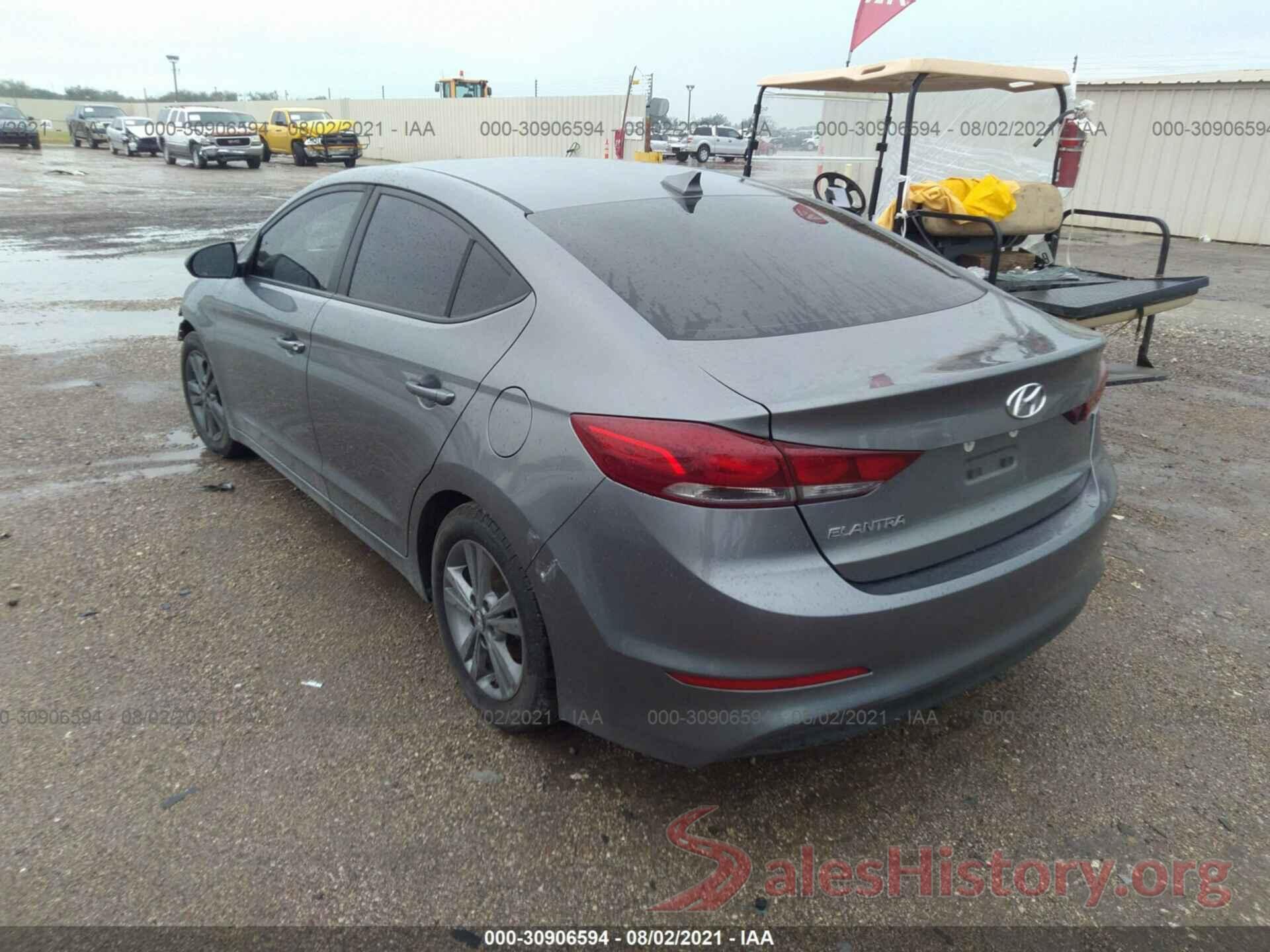 5NPD84LF6JH241101 2018 HYUNDAI ELANTRA