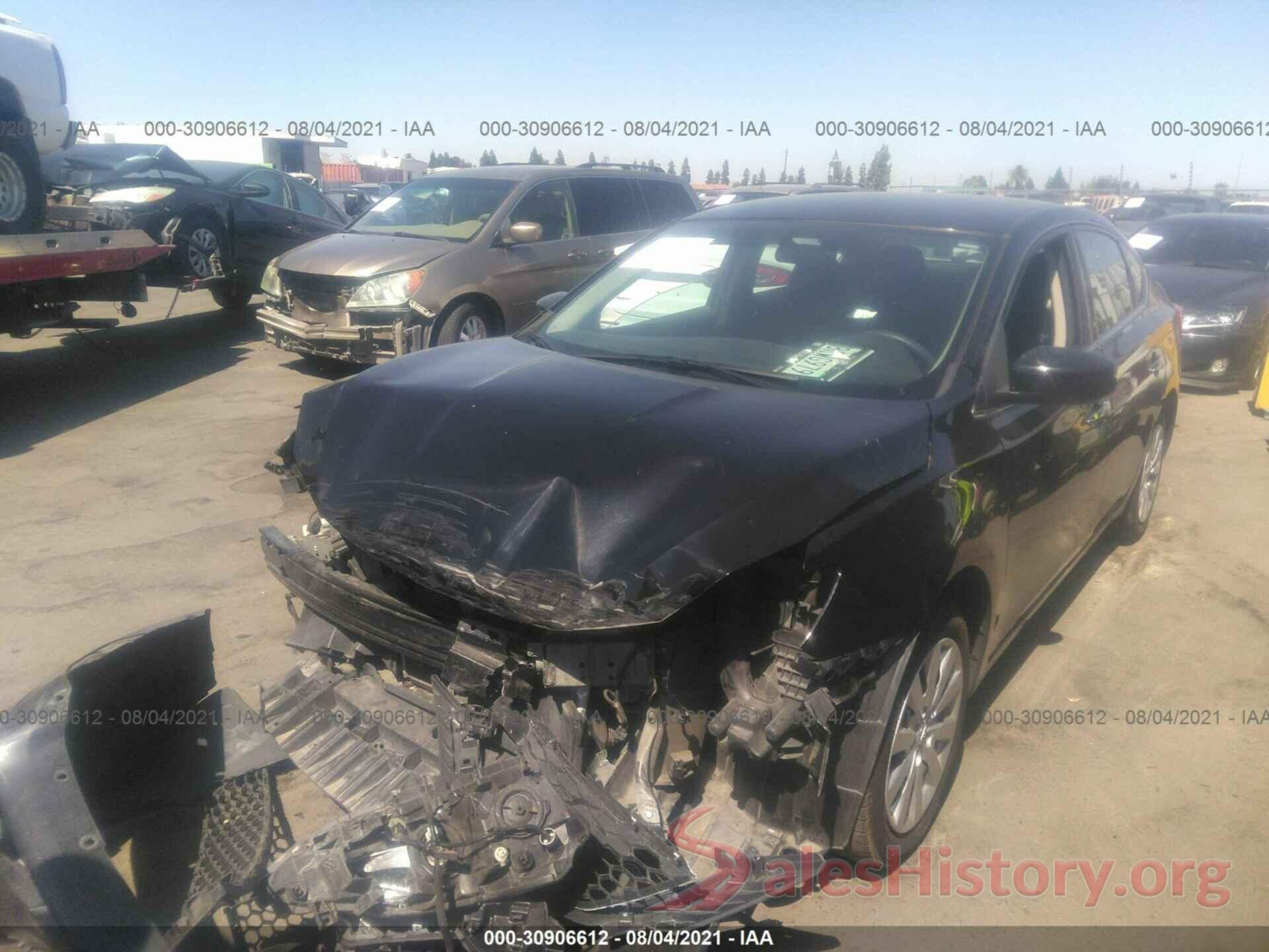 3N1AB7AP7KY204907 2019 NISSAN SENTRA