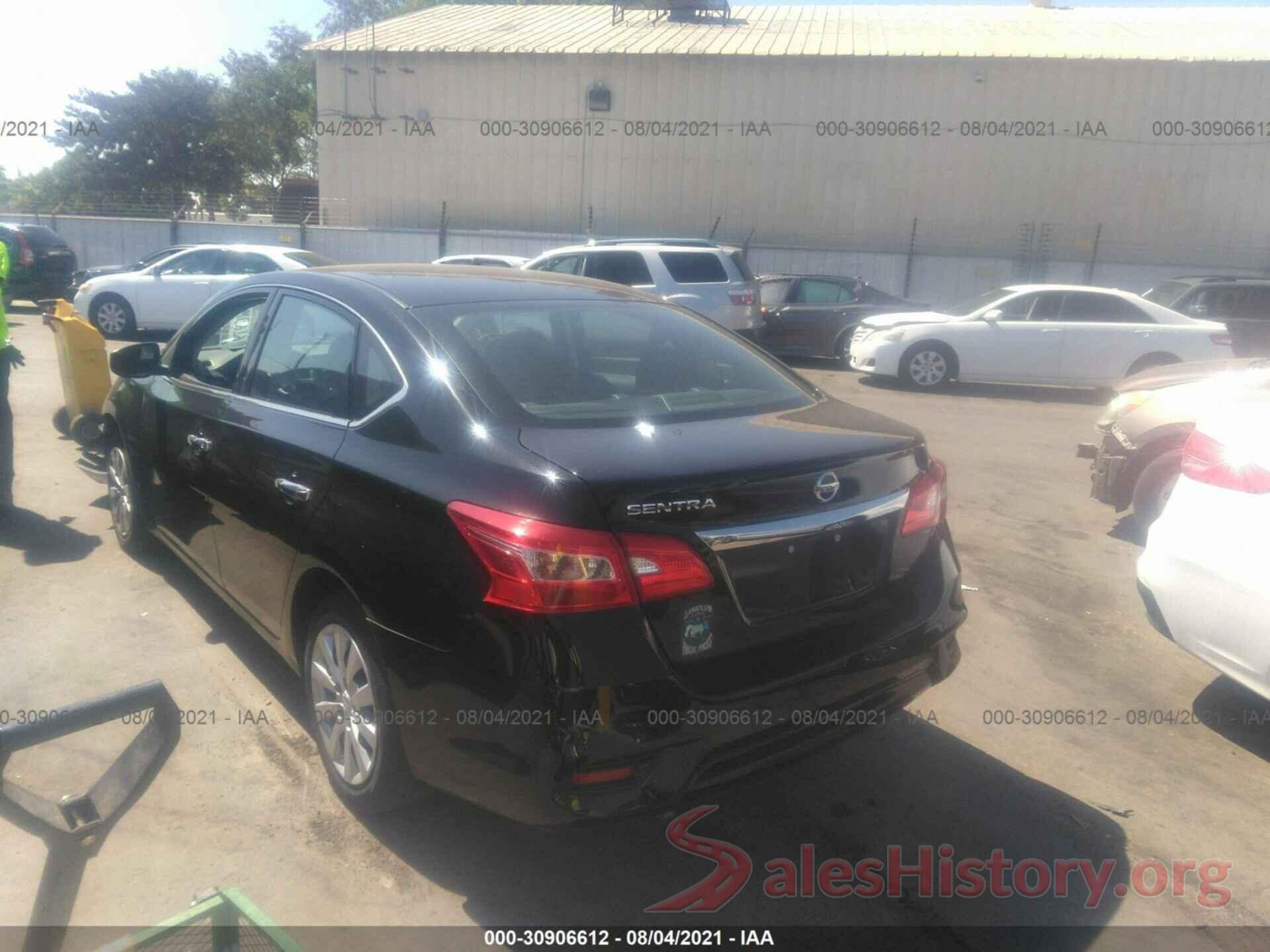 3N1AB7AP7KY204907 2019 NISSAN SENTRA