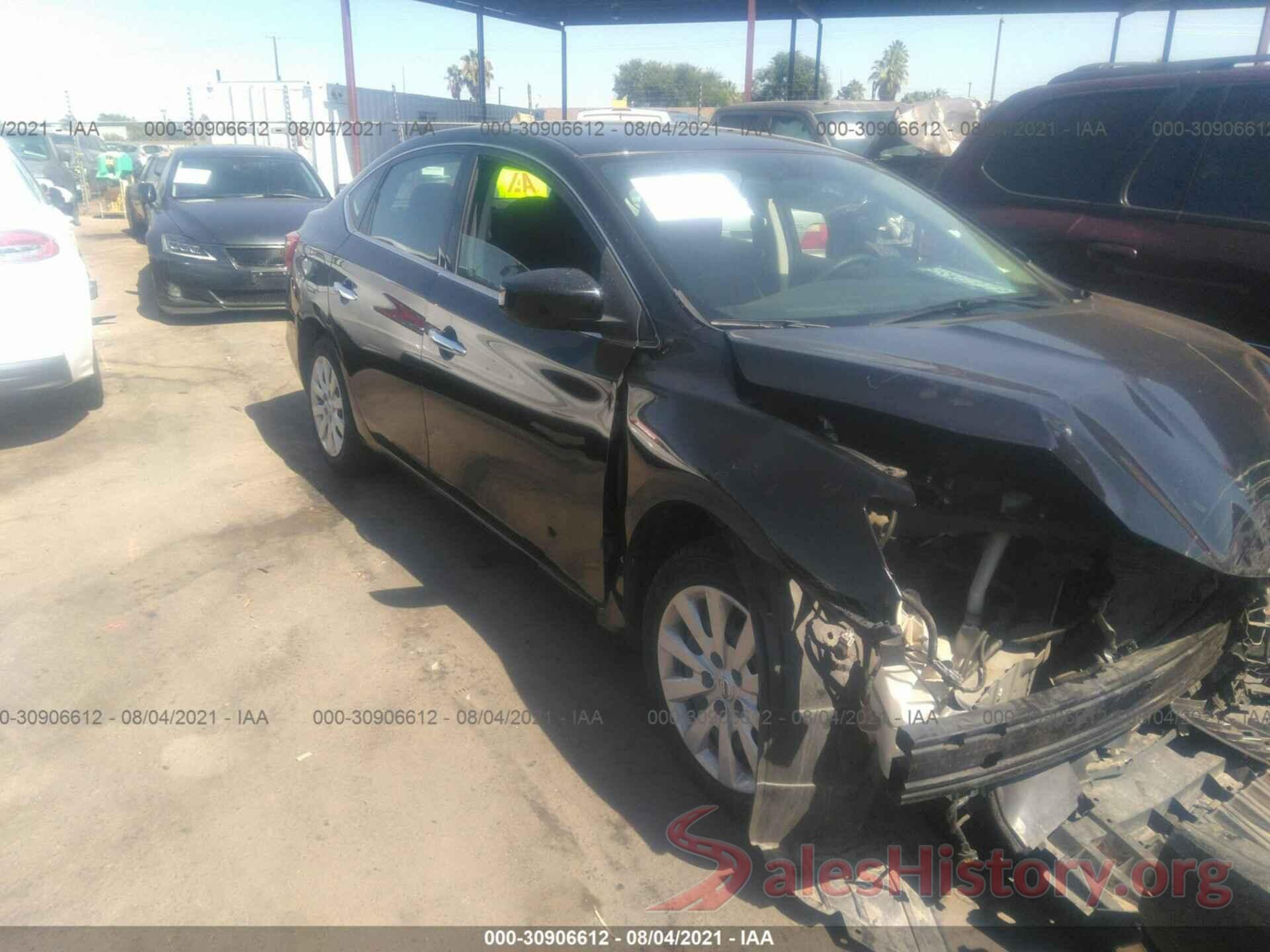 3N1AB7AP7KY204907 2019 NISSAN SENTRA