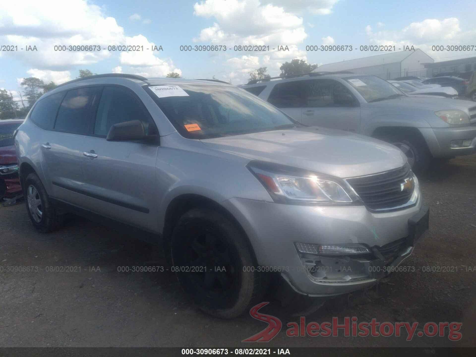 1GNKVFED2HJ298752 2017 CHEVROLET TRAVERSE