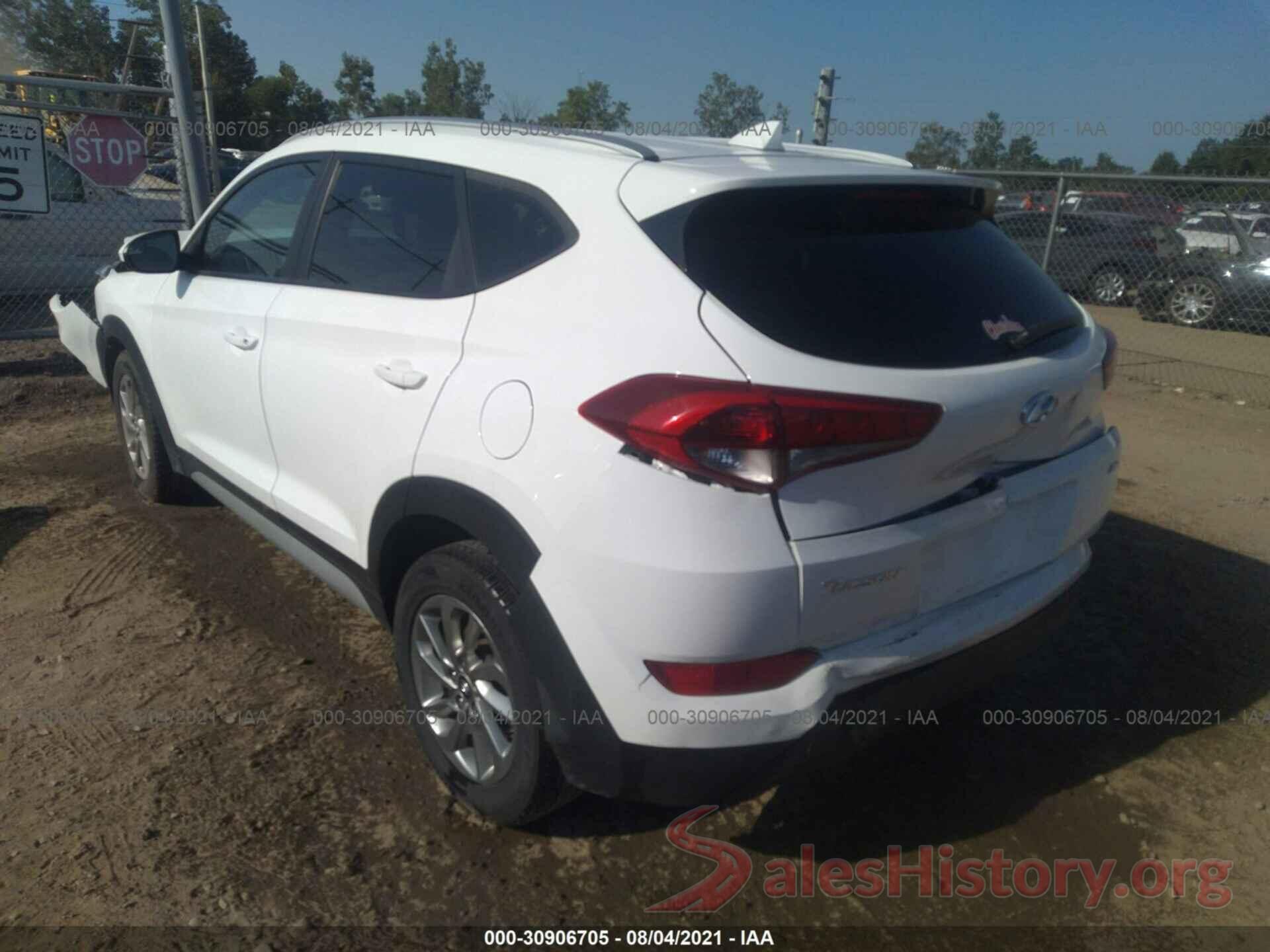 KM8J3CA46JU676909 2018 HYUNDAI TUCSON