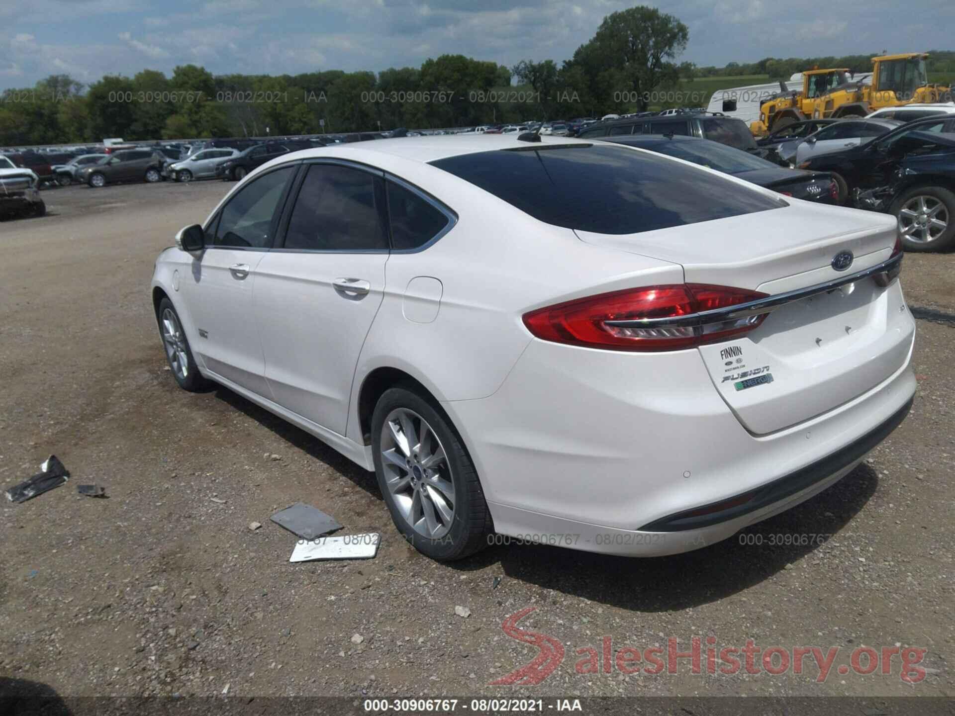 3FA6P0PU1JR143819 2018 FORD FUSION ENERGI