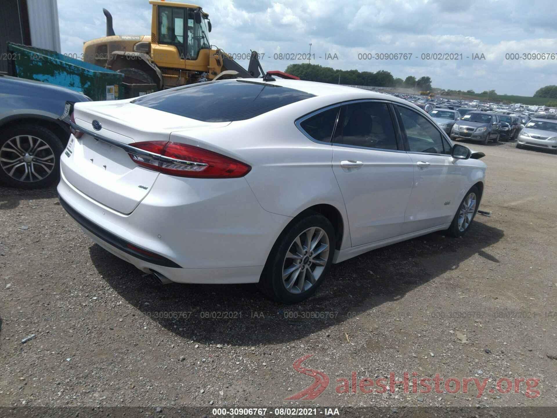 3FA6P0PU1JR143819 2018 FORD FUSION ENERGI