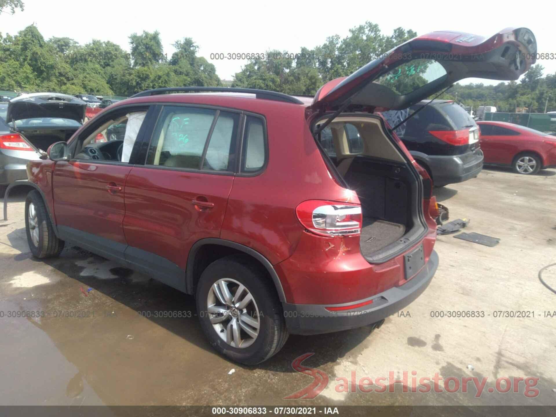 WVGBV7AX0GW057526 2016 VOLKSWAGEN TIGUAN