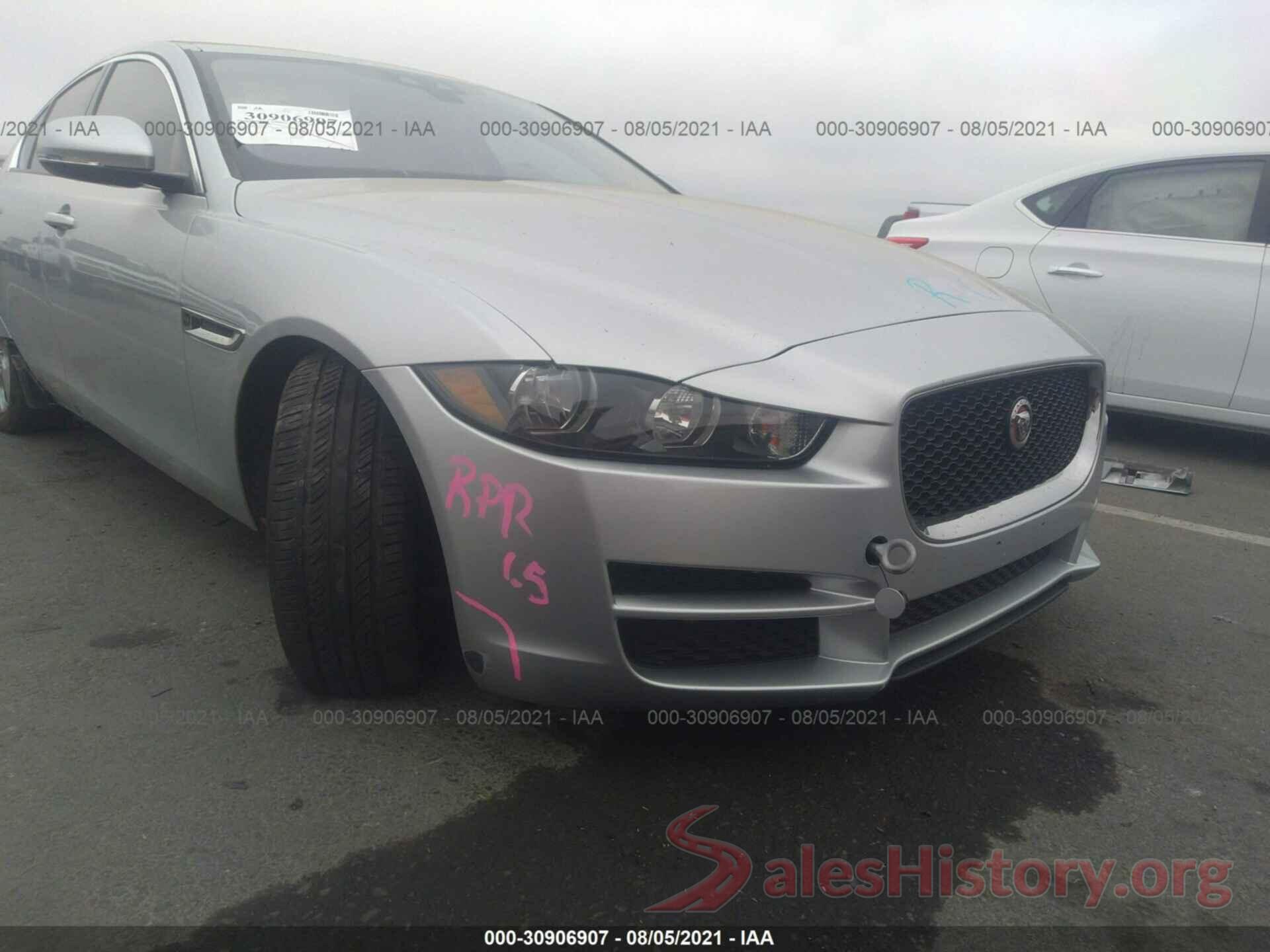 SAJAR4BG9HA954989 2017 JAGUAR XE