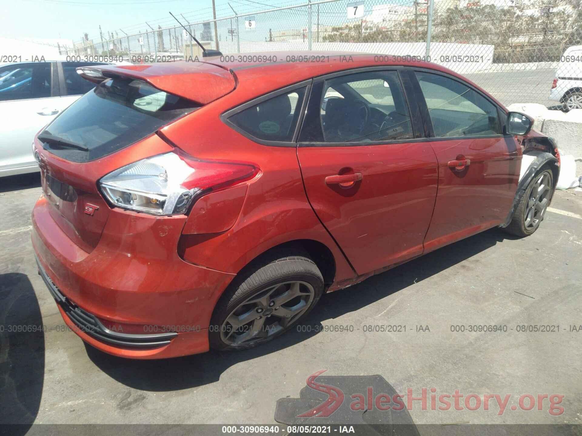 1FADP3L96JL241107 2018 FORD FOCUS