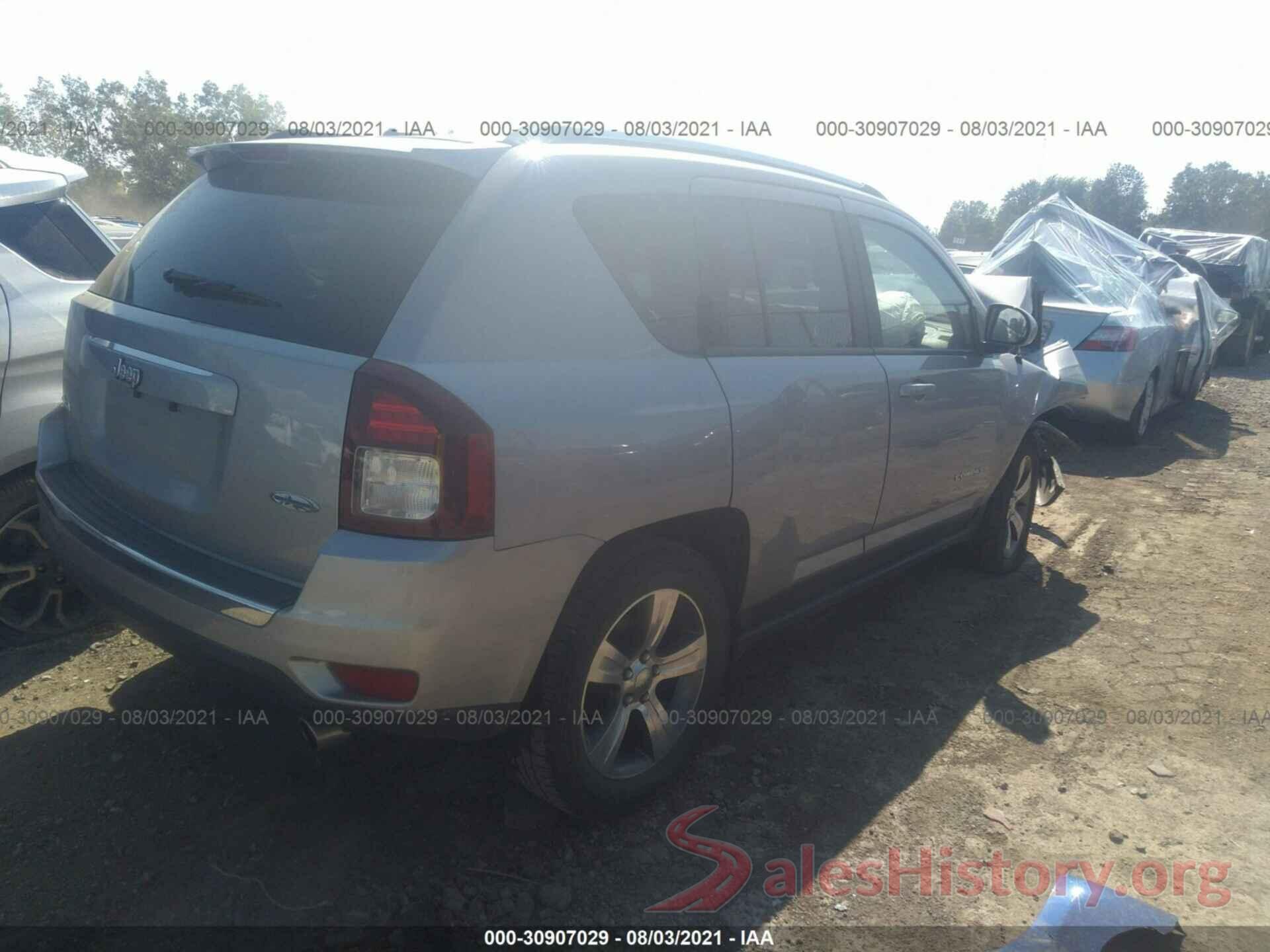 1C4NJDEB4HD167860 2017 JEEP COMPASS