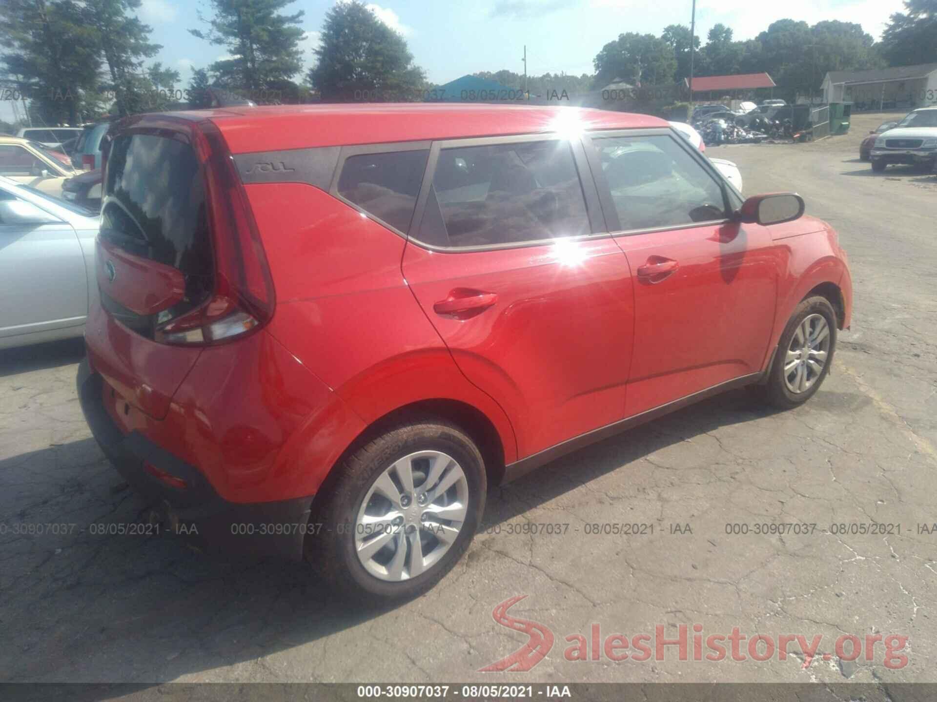 KNDJ23AU4M7141331 2021 KIA SOUL